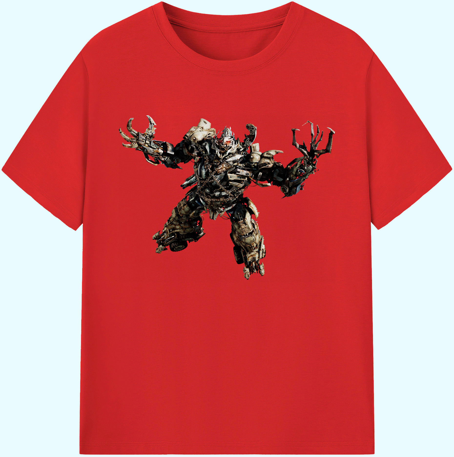 （画像用） Transformers トランスフォーマー 綿100％ メンズ半袖Tシャツ｜肌触りやわらか＆通気性