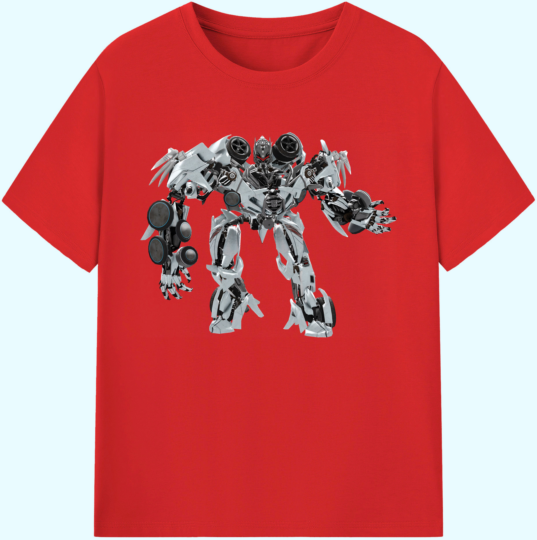 （画像用） Transformers トランスフォーマー 綿100％ メンズ半袖Tシャツ｜肌触りやわらか＆通気性