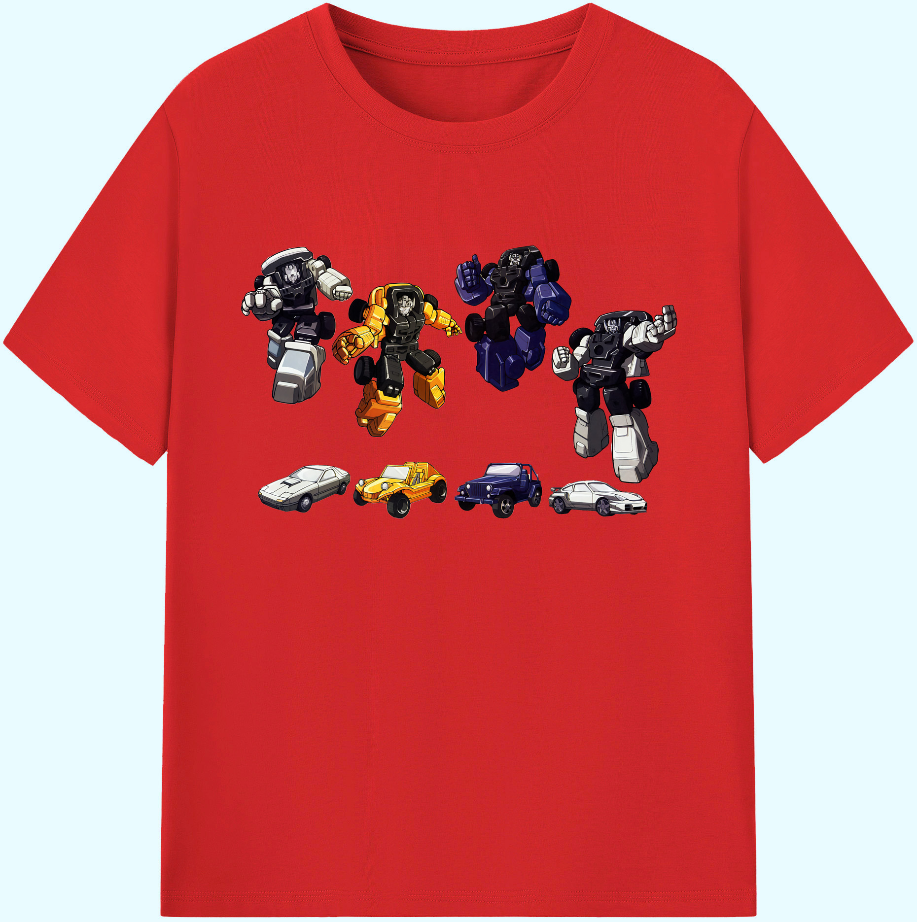 （画像用） Transformers トランスフォーマー 綿100％ メンズ半袖Tシャツ｜肌触りやわらか＆通気性
