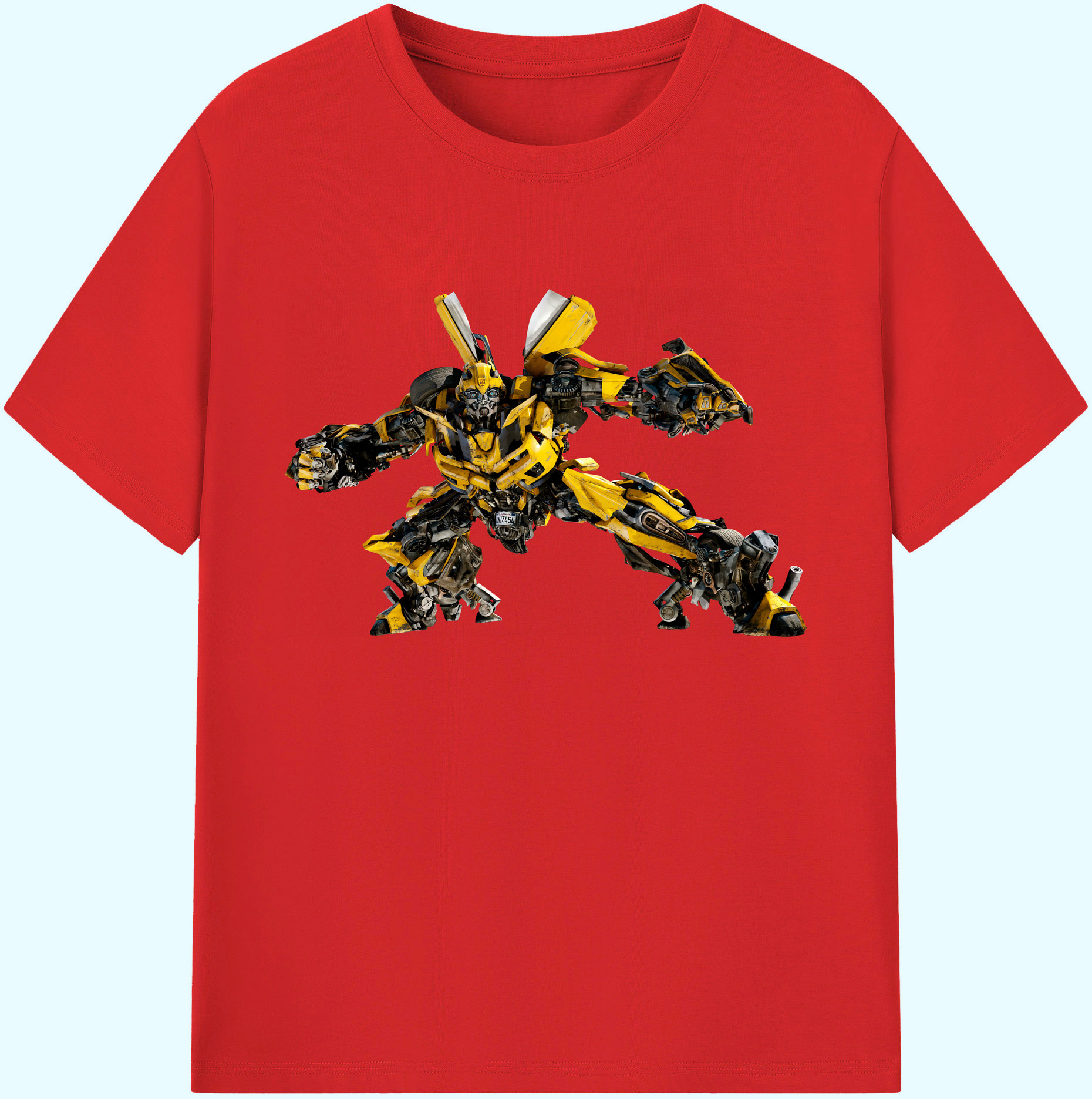（画像用） Transformers トランスフォーマー 綿100％ メンズ半袖Tシャツ｜肌触りやわらか＆通気性