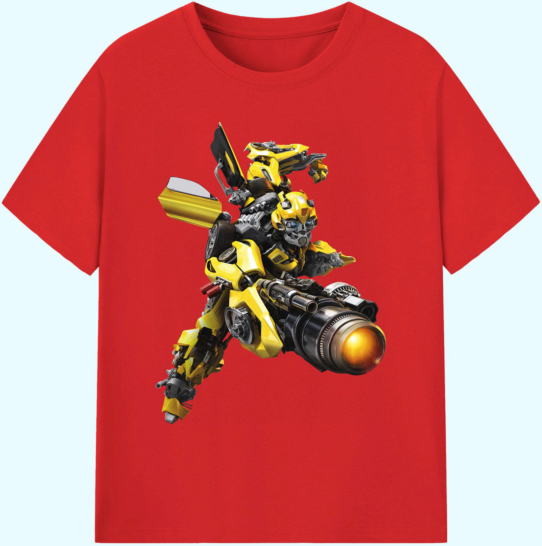 （画像用） Transformers トランスフォーマー 綿100％ メンズ半袖Tシャツ｜肌触りやわらか＆通気性