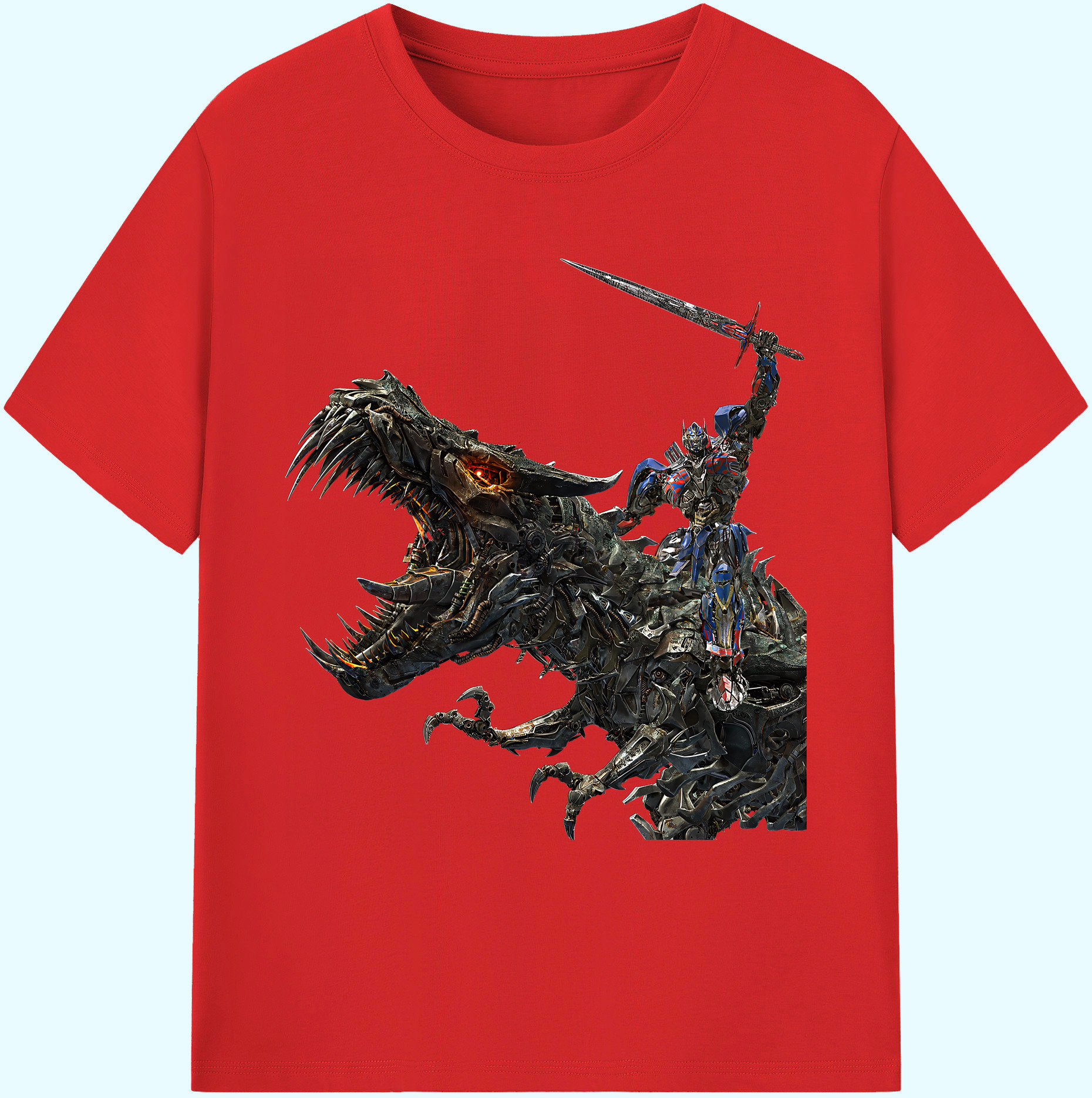 （画像用） Transformers トランスフォーマー 綿100％ メンズ半袖Tシャツ｜肌触りやわらか＆通気性