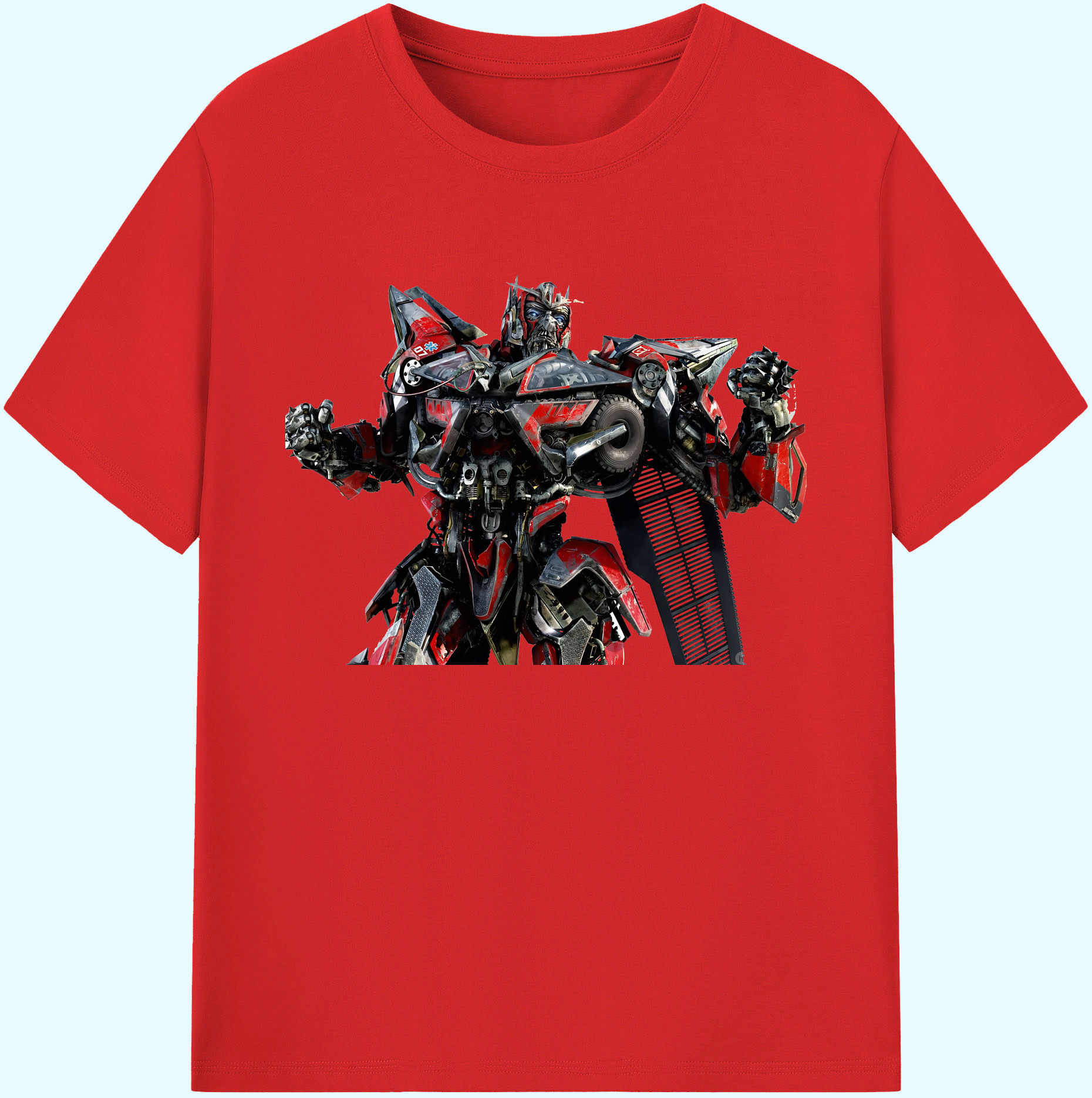 （画像用） Transformers トランスフォーマー 綿100％ メンズ半袖Tシャツ｜肌触りやわらか＆通気性