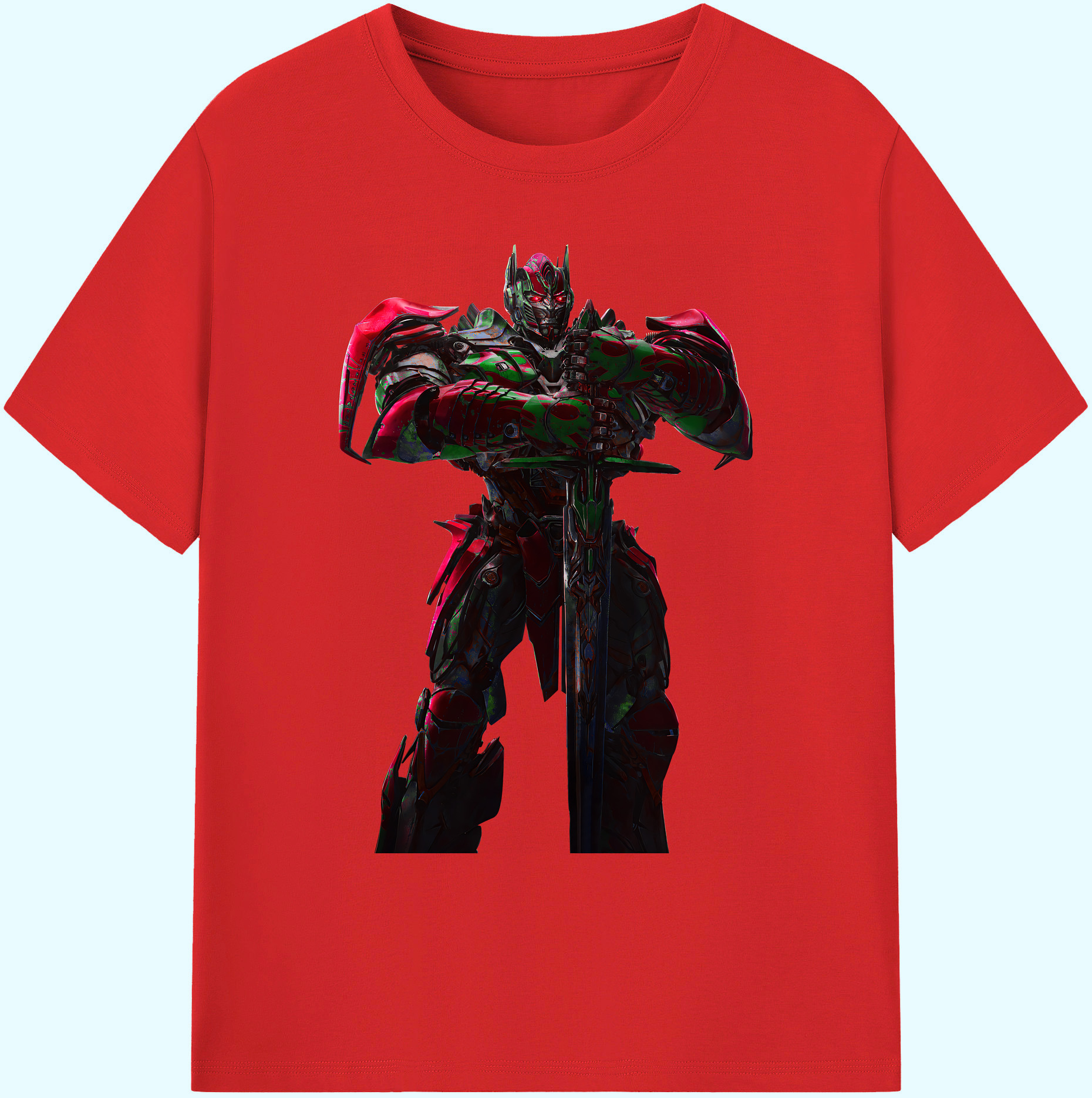 （画像用） Transformers トランスフォーマー 綿100％ メンズ半袖Tシャツ｜肌触りやわらか＆通気性