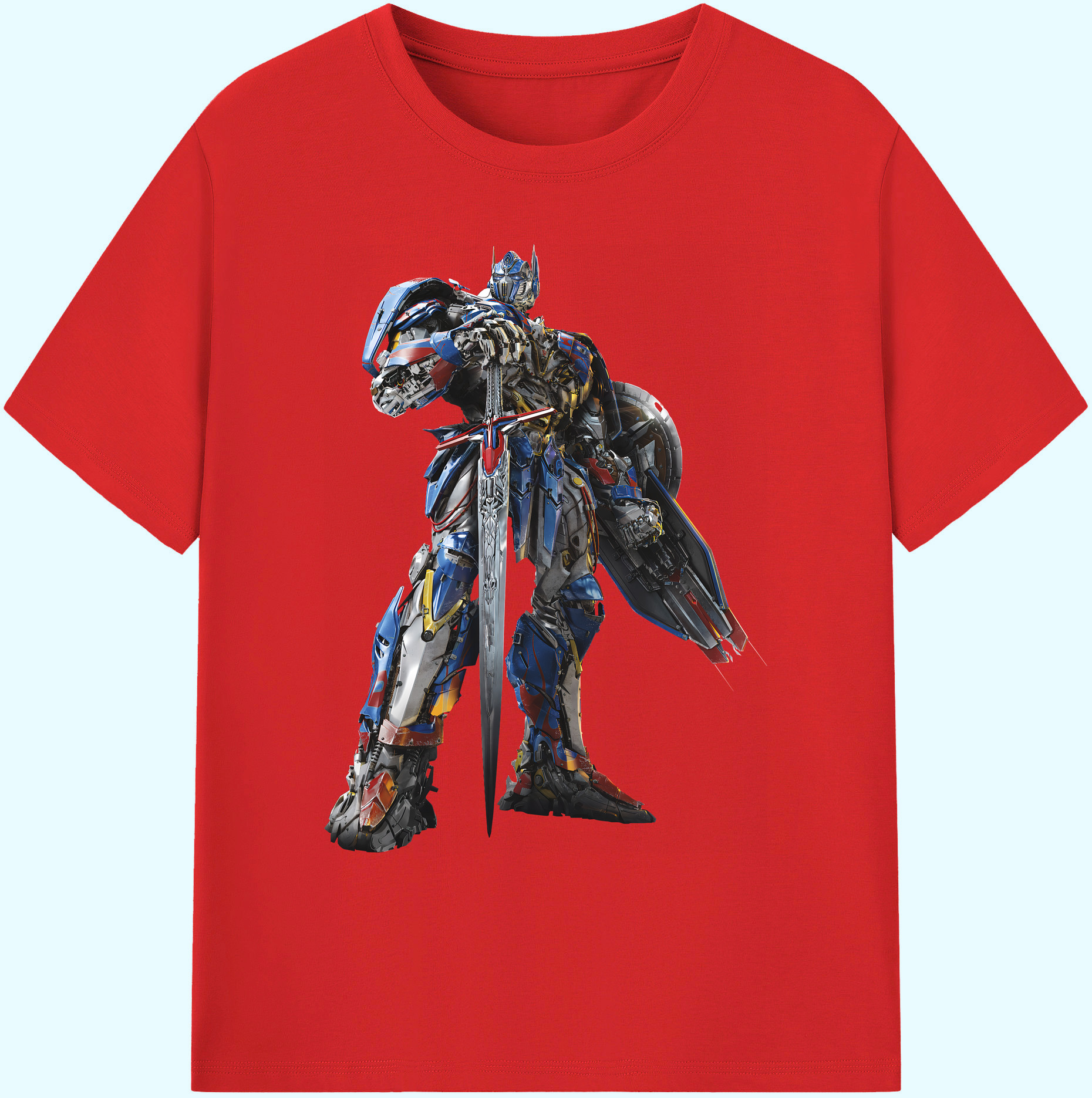 （画像用） Transformers トランスフォーマー 綿100％ メンズ半袖Tシャツ｜肌触りやわらか＆通気性
