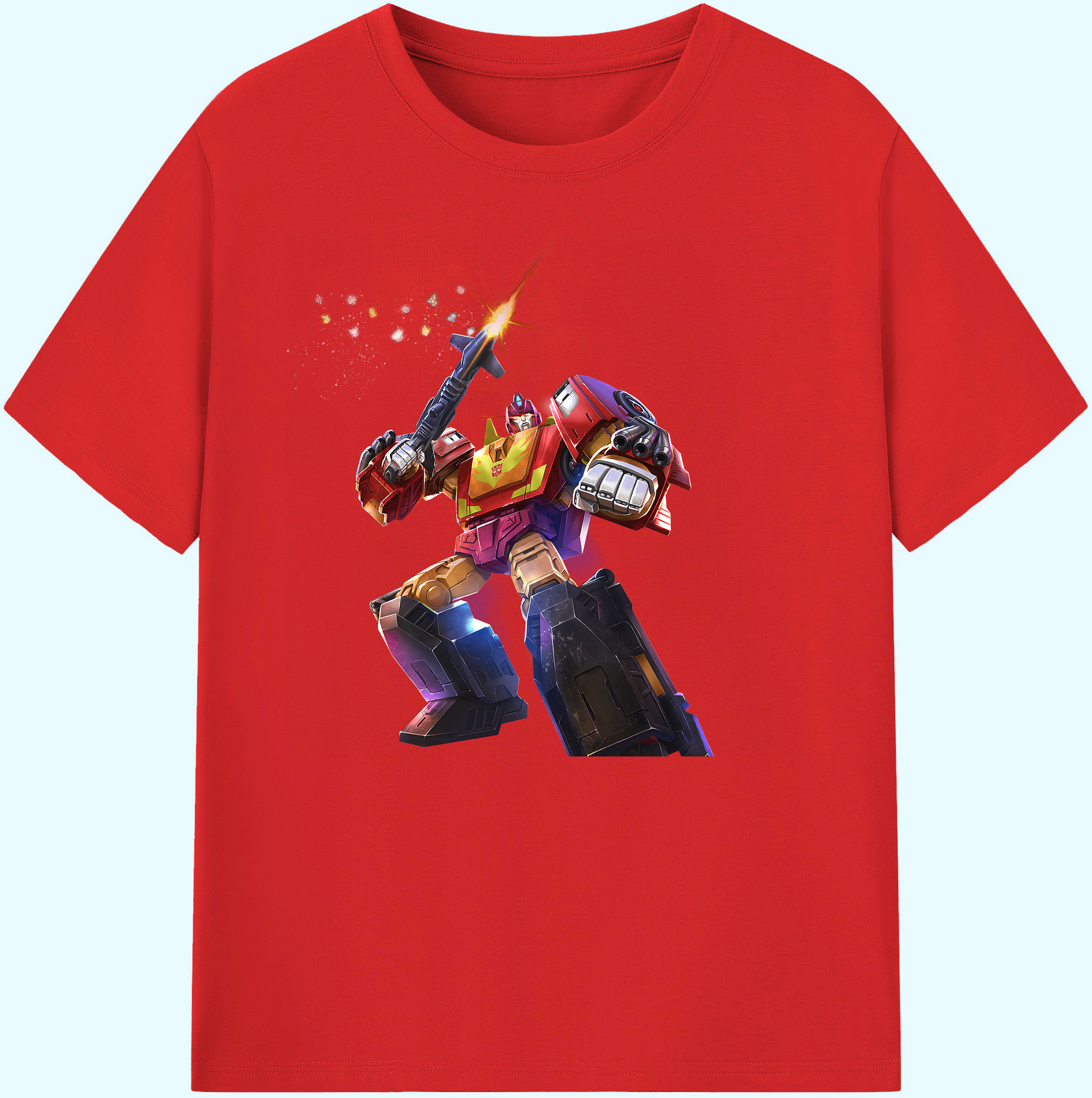 （画像用） Transformers トランスフォーマー 綿100％ メンズ半袖Tシャツ｜肌触りやわらか＆通気性