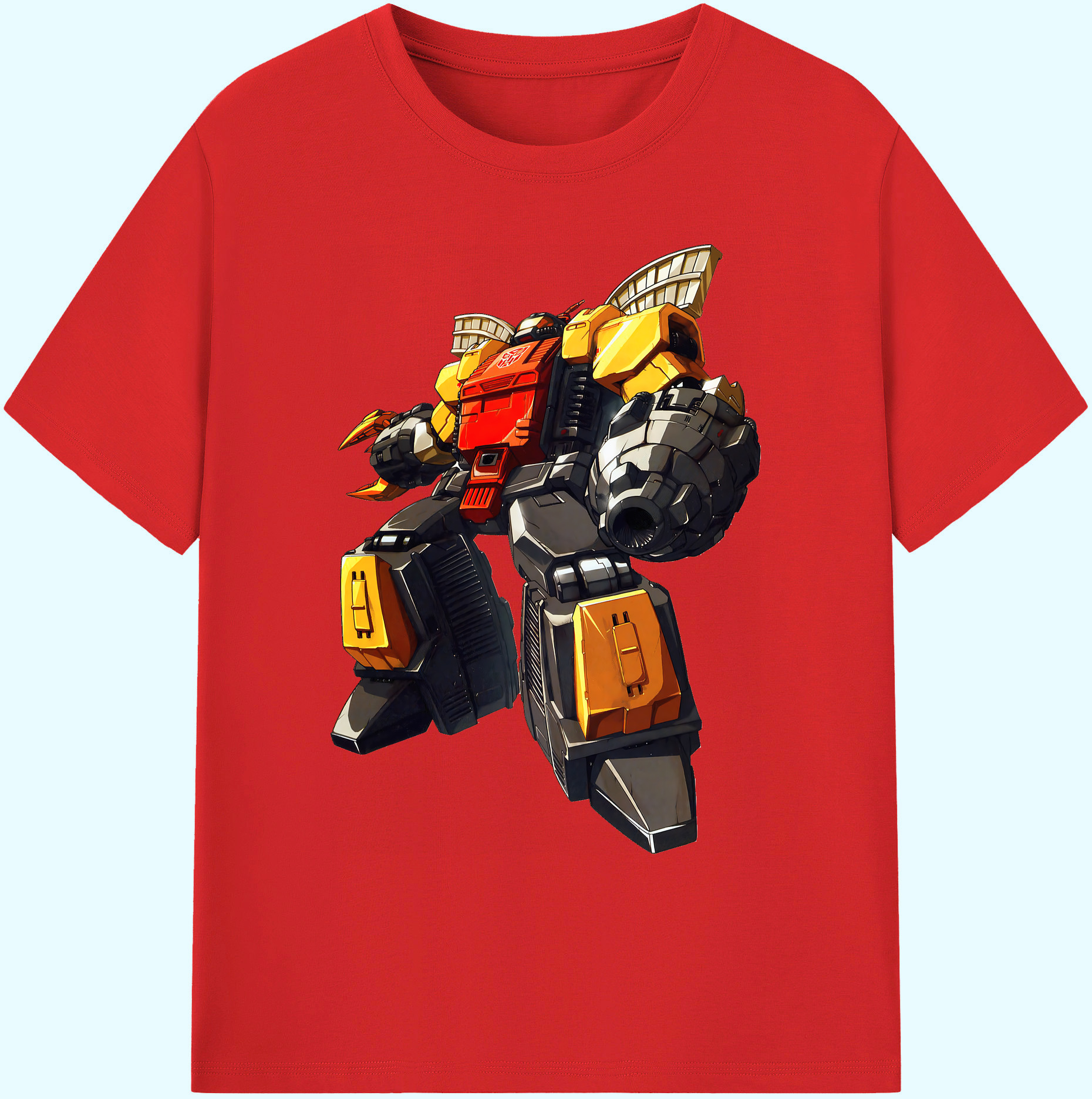 （画像用） Transformers トランスフォーマー 綿100％ メンズ半袖Tシャツ｜肌触りやわらか＆通気性