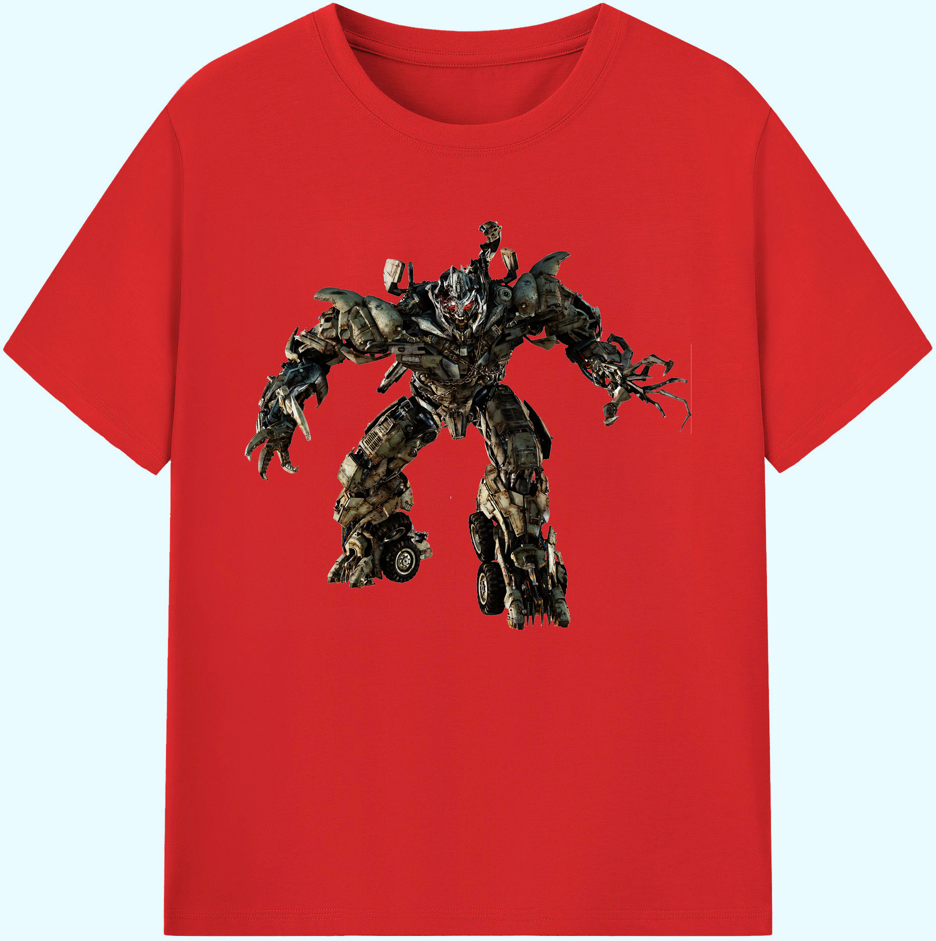 （画像用） Transformers トランスフォーマー 綿100％ メンズ半袖Tシャツ｜肌触りやわらか＆通気性