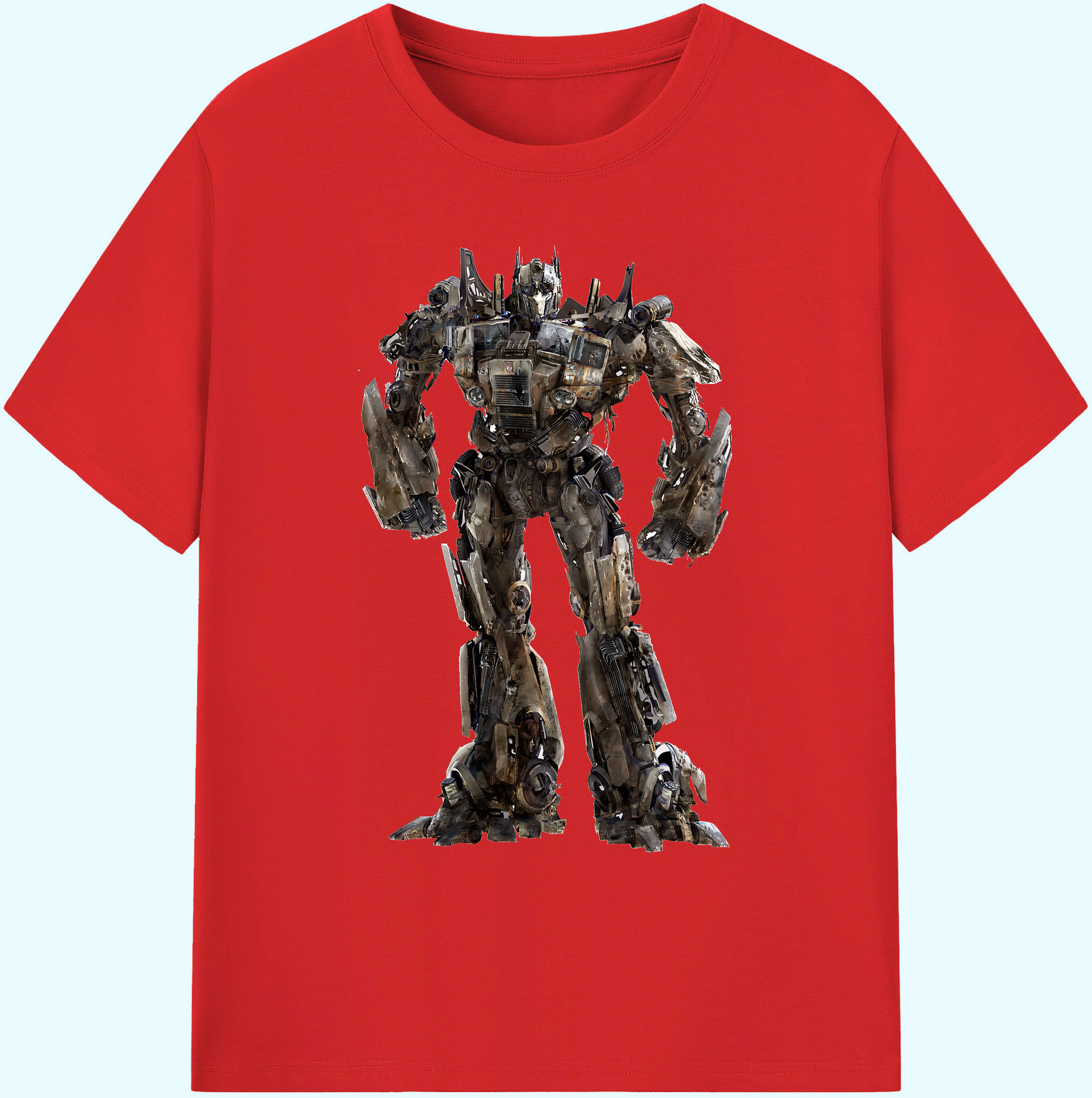 （画像用） Transformers トランスフォーマー 綿100％ メンズ半袖Tシャツ｜肌触りやわらか＆通気性