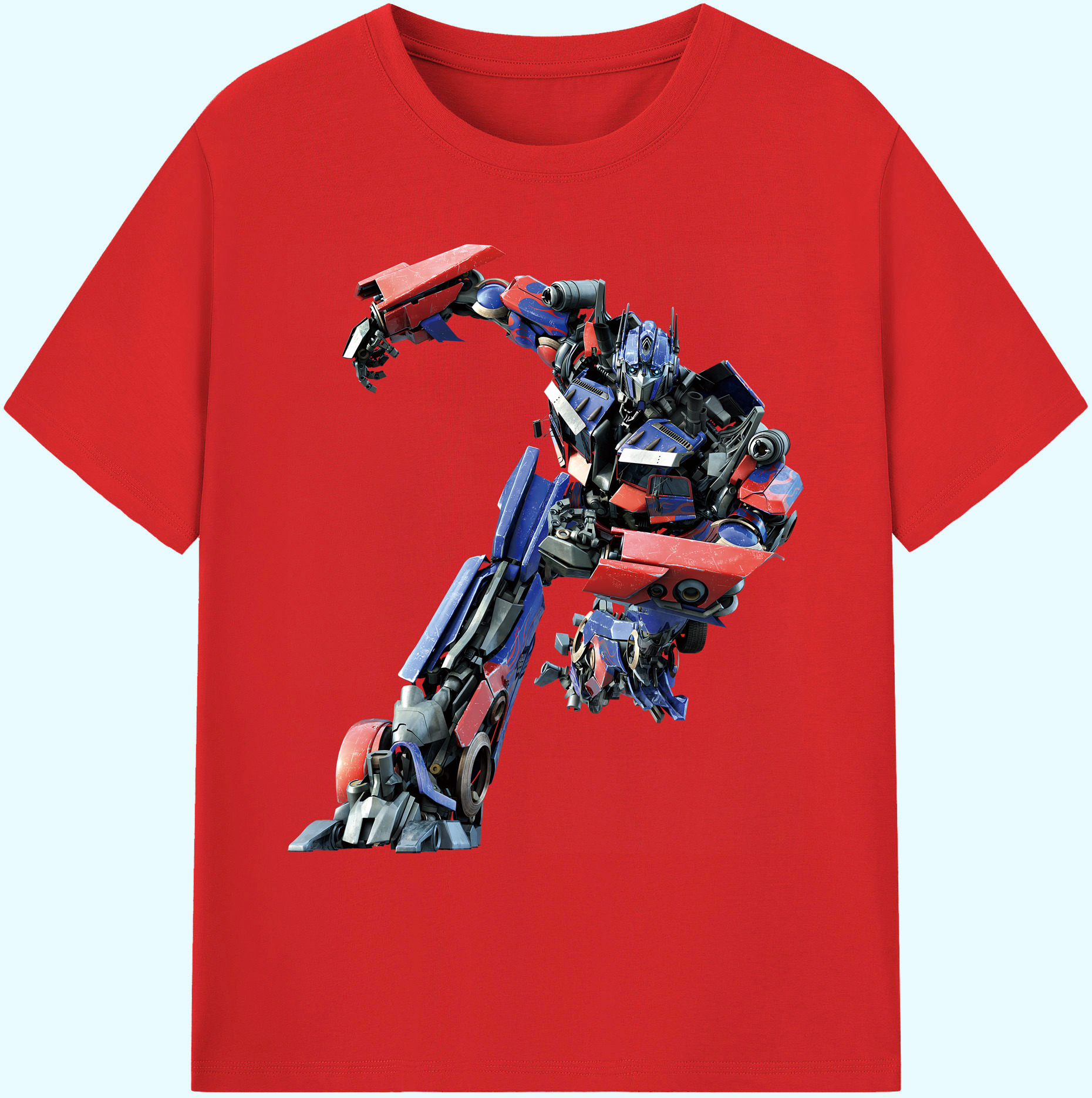 （画像用） Transformers トランスフォーマー 綿100％ メンズ半袖Tシャツ｜肌触りやわらか＆通気性