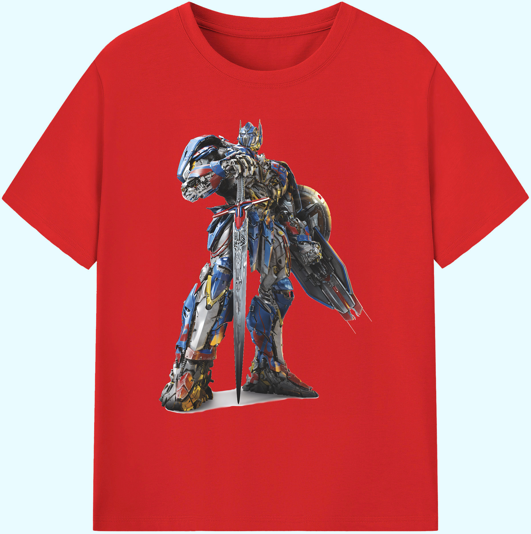 （画像用） Transformers トランスフォーマー 綿100％ メンズ半袖Tシャツ｜肌触りやわらか＆通気性