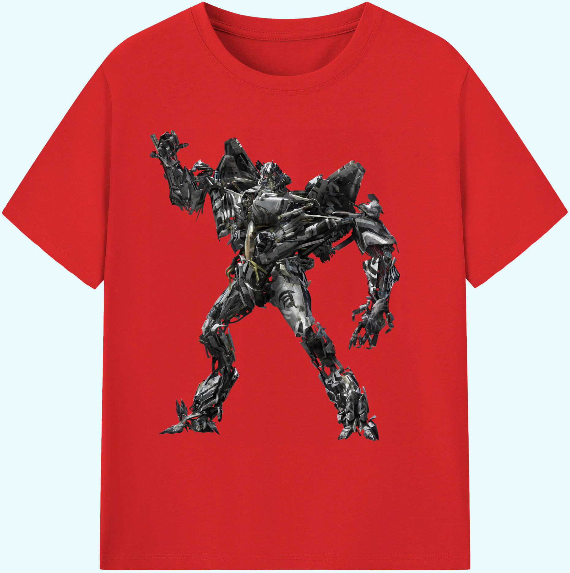 （画像用） Transformers トランスフォーマー 綿100％ メンズ半袖Tシャツ｜肌触りやわらか＆通気性