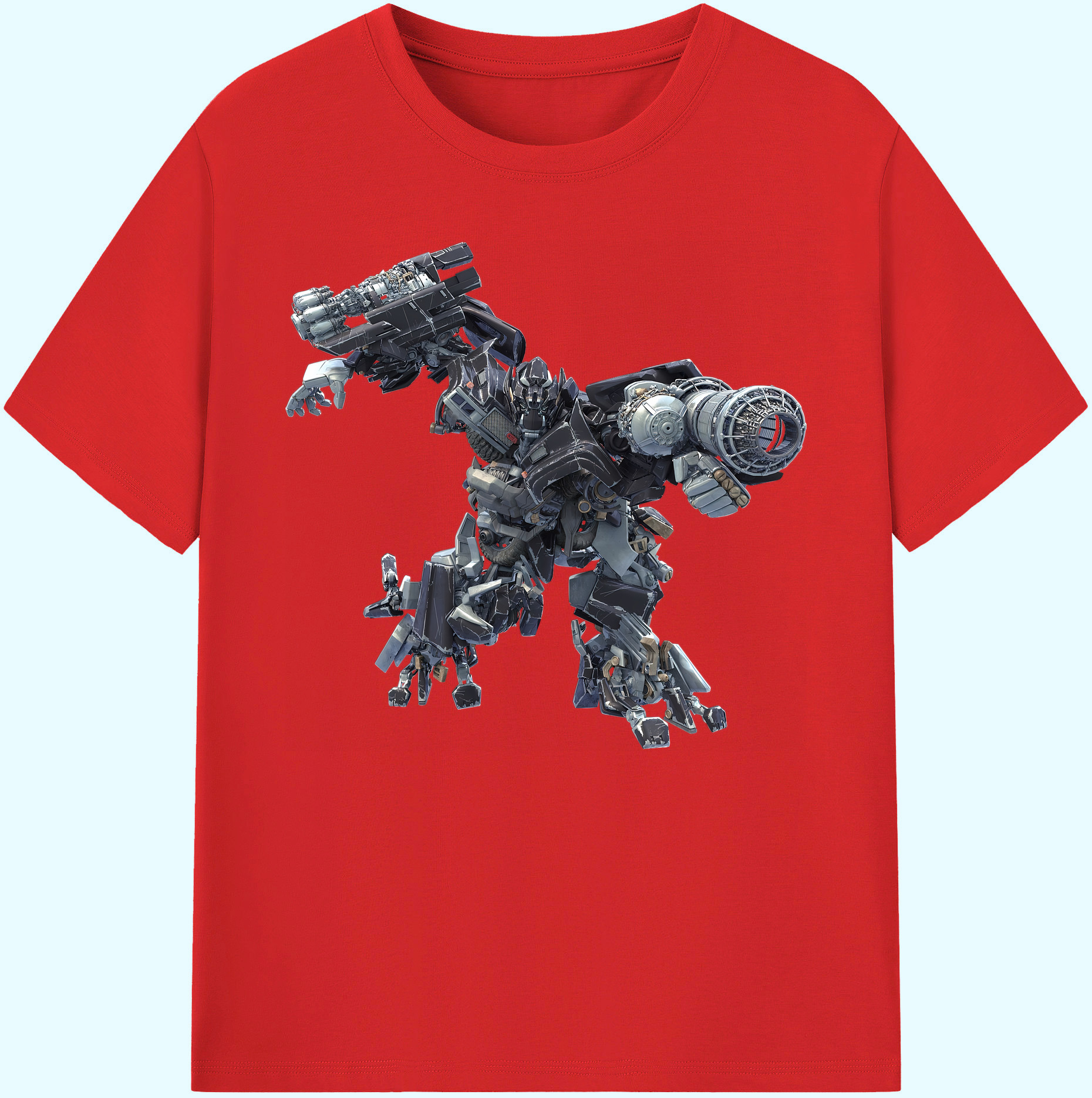 （画像用） Transformers トランスフォーマー 綿100％ メンズ半袖Tシャツ｜肌触りやわらか＆通気性