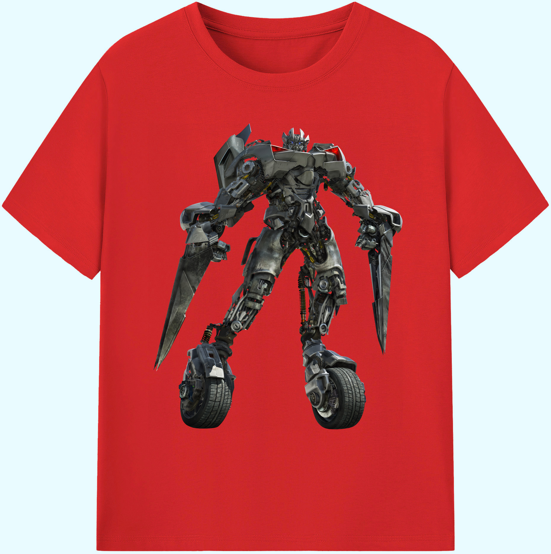 （画像用） Transformers トランスフォーマー 綿100％ メンズ半袖Tシャツ｜肌触りやわらか＆通気性