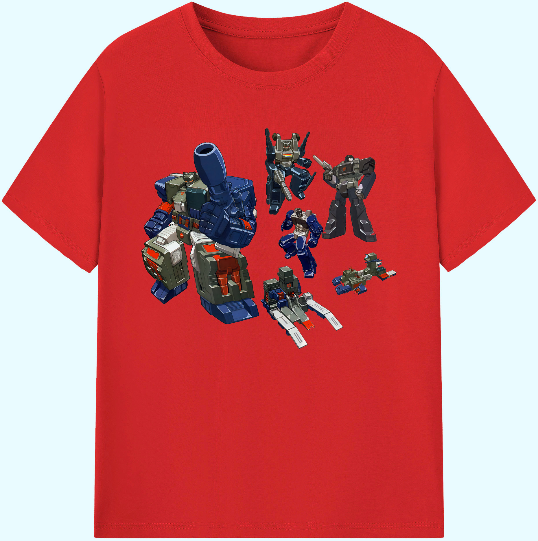 （画像用） Transformers トランスフォーマー 綿100％ メンズ半袖Tシャツ｜肌触りやわらか＆通気性