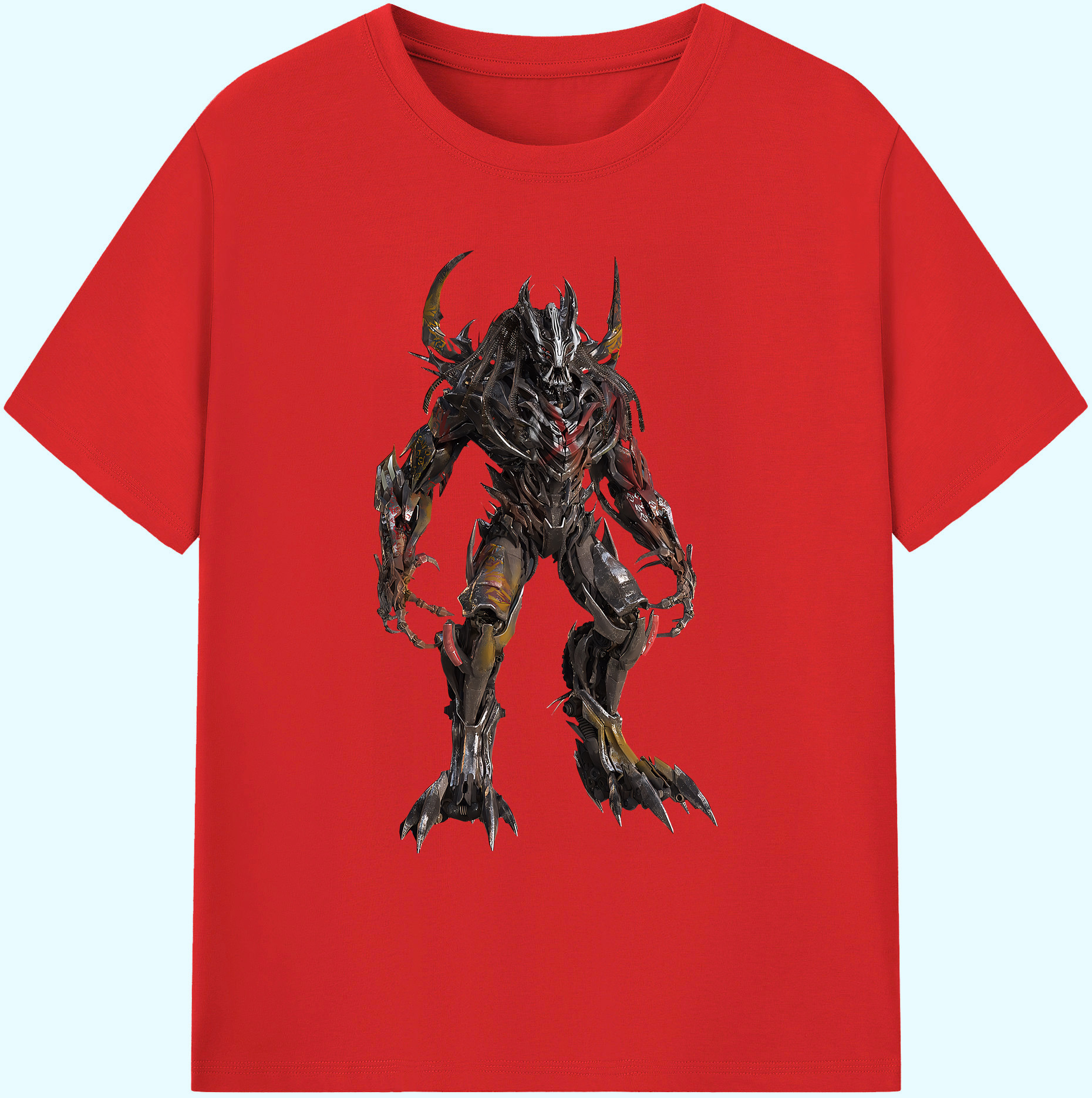 （画像用） Transformers トランスフォーマー 綿100％ メンズ半袖Tシャツ｜肌触りやわらか＆通気性