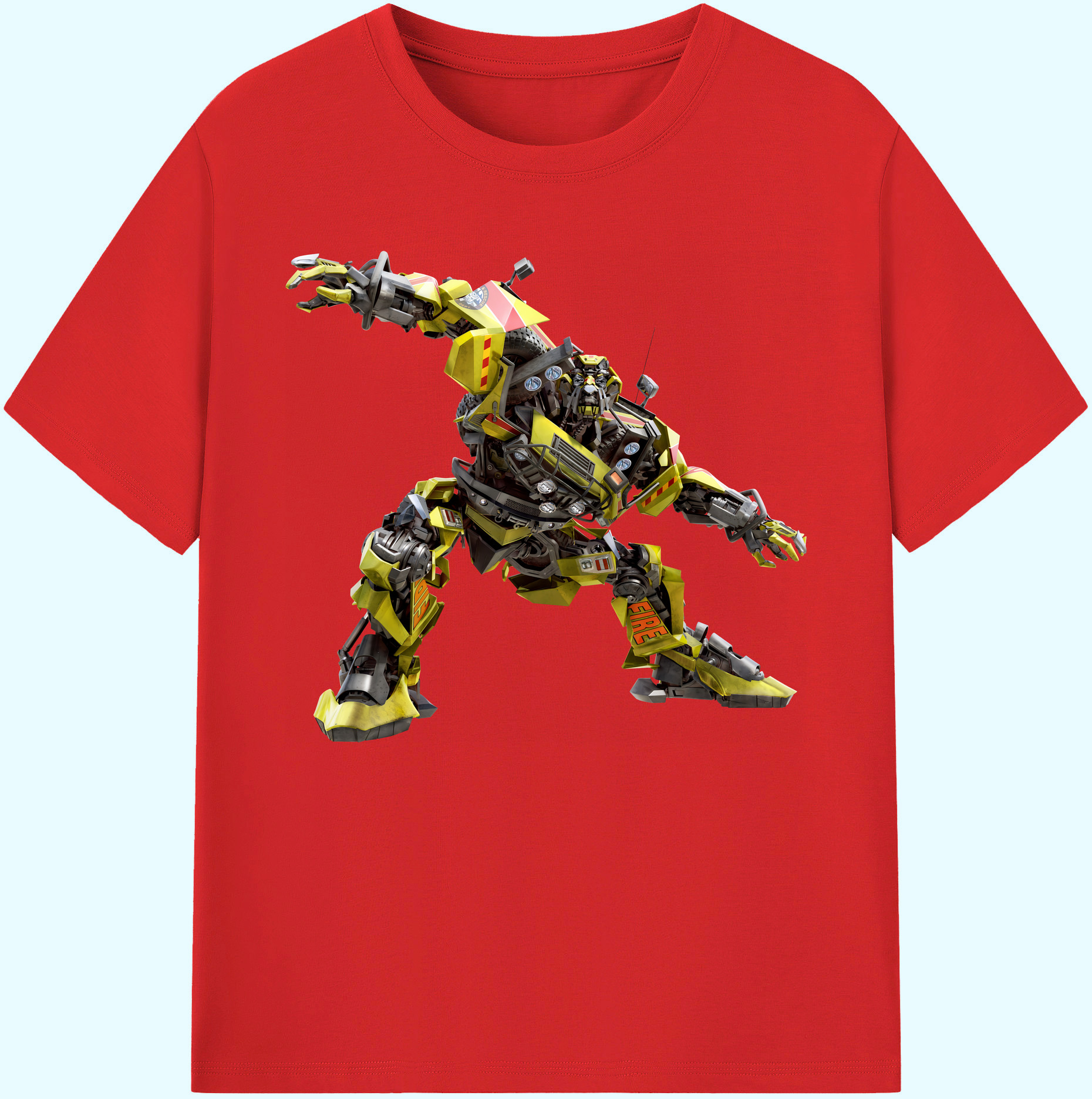 （画像用） Transformers トランスフォーマー 綿100％ メンズ半袖Tシャツ｜肌触りやわらか＆通気性