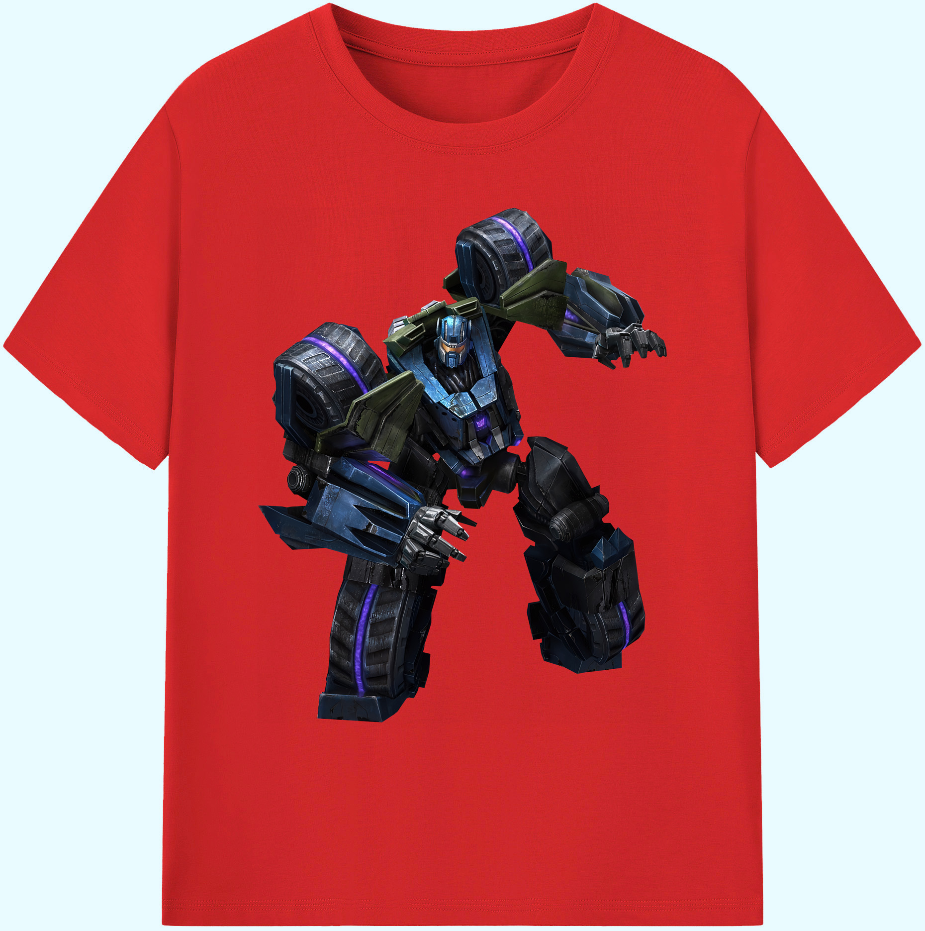 （画像用） Transformers トランスフォーマー 綿100％ メンズ半袖Tシャツ｜肌触りやわらか＆通気性