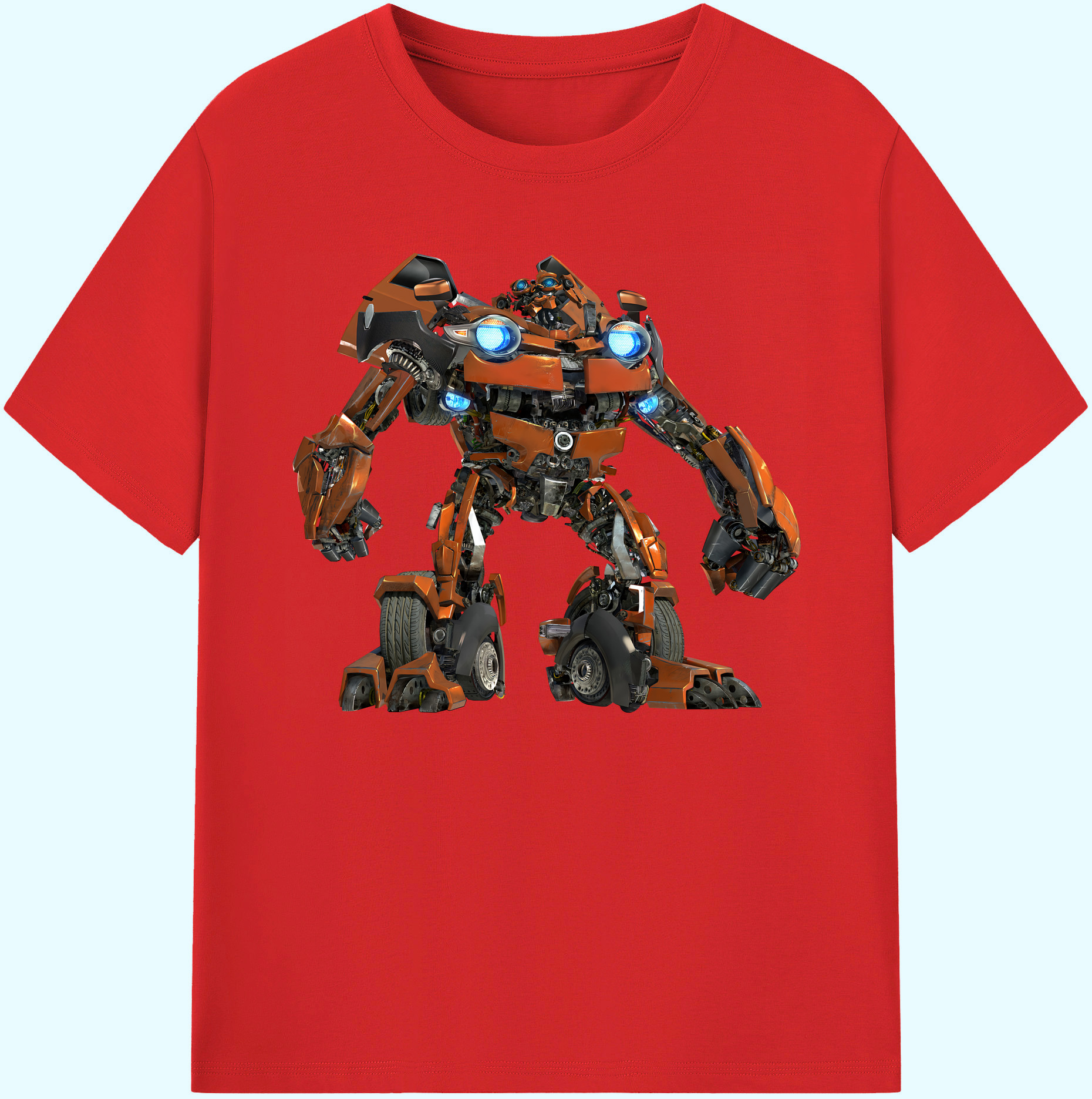（画像用） Transformers トランスフォーマー 綿100％ メンズ半袖Tシャツ｜肌触りやわらか＆通気性
