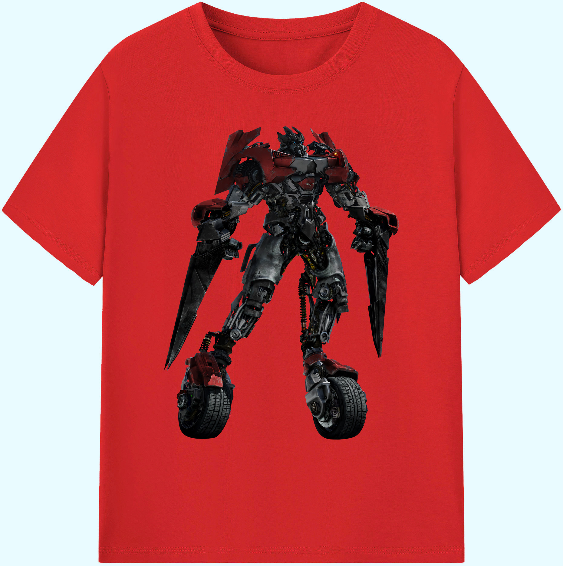 （画像用） Transformers トランスフォーマー 綿100％ メンズ半袖Tシャツ｜肌触りやわらか＆通気性
