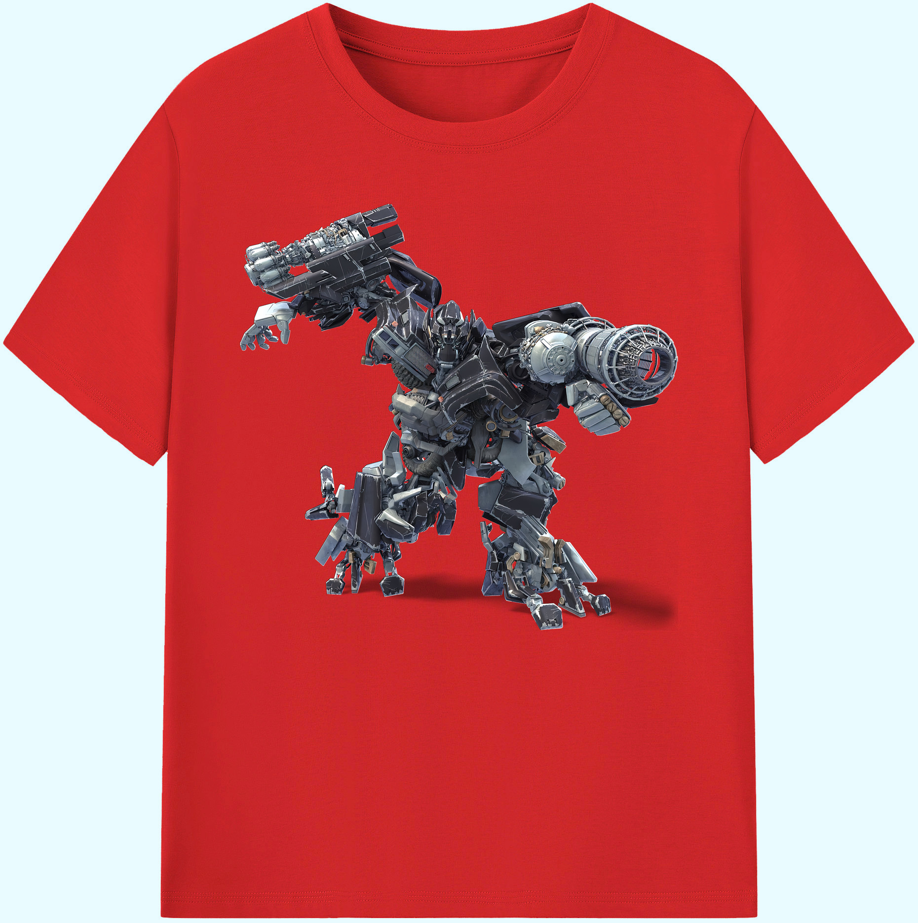 （画像用） Transformers トランスフォーマー 綿100％ メンズ半袖Tシャツ｜肌触りやわらか＆通気性