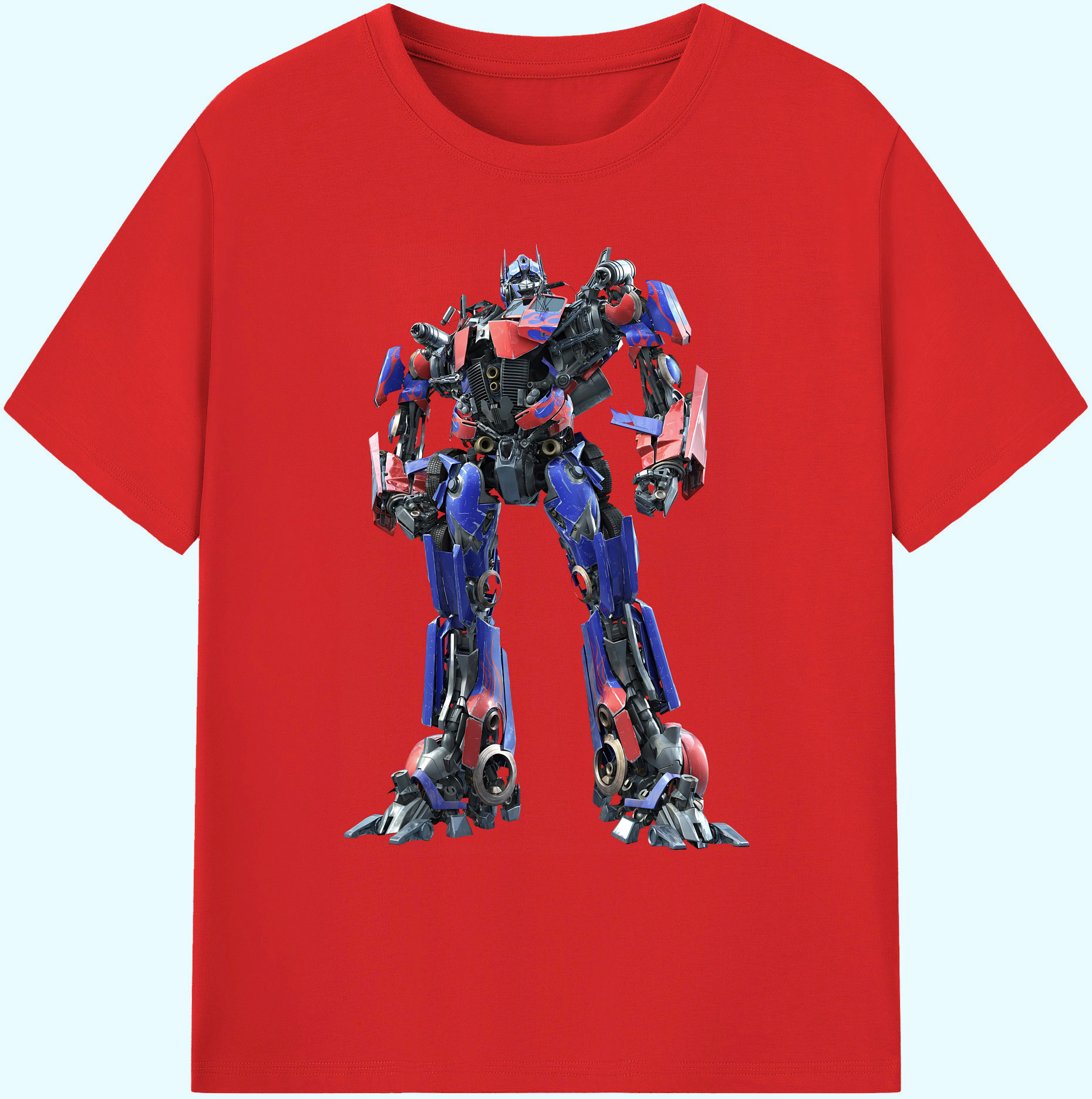 （画像用） Transformers トランスフォーマー 綿100％ メンズ半袖Tシャツ｜肌触りやわらか＆通気性