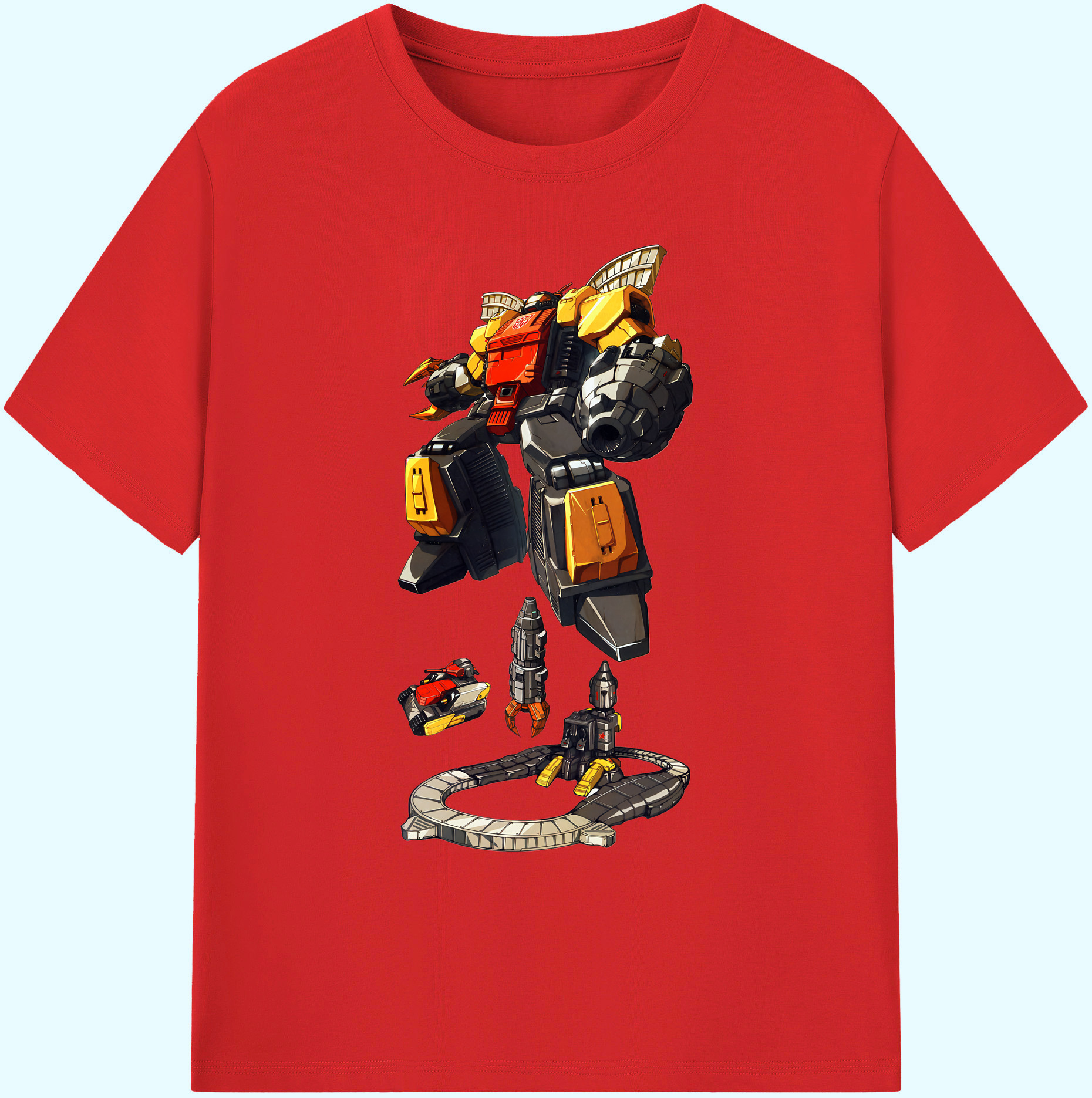 （画像用） Transformers トランスフォーマー 綿100％ メンズ半袖Tシャツ｜肌触りやわらか＆通気性