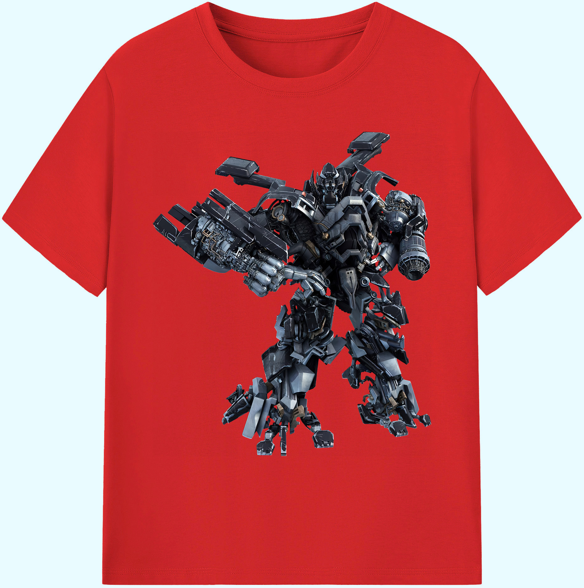 （画像用） Transformers トランスフォーマー 綿100％ メンズ半袖Tシャツ｜肌触りやわらか＆通気性