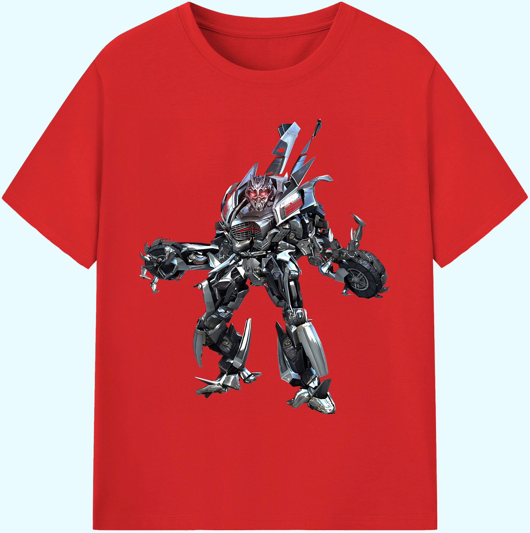 （画像用） Transformers トランスフォーマー 綿100％ メンズ半袖Tシャツ｜肌触りやわらか＆通気性