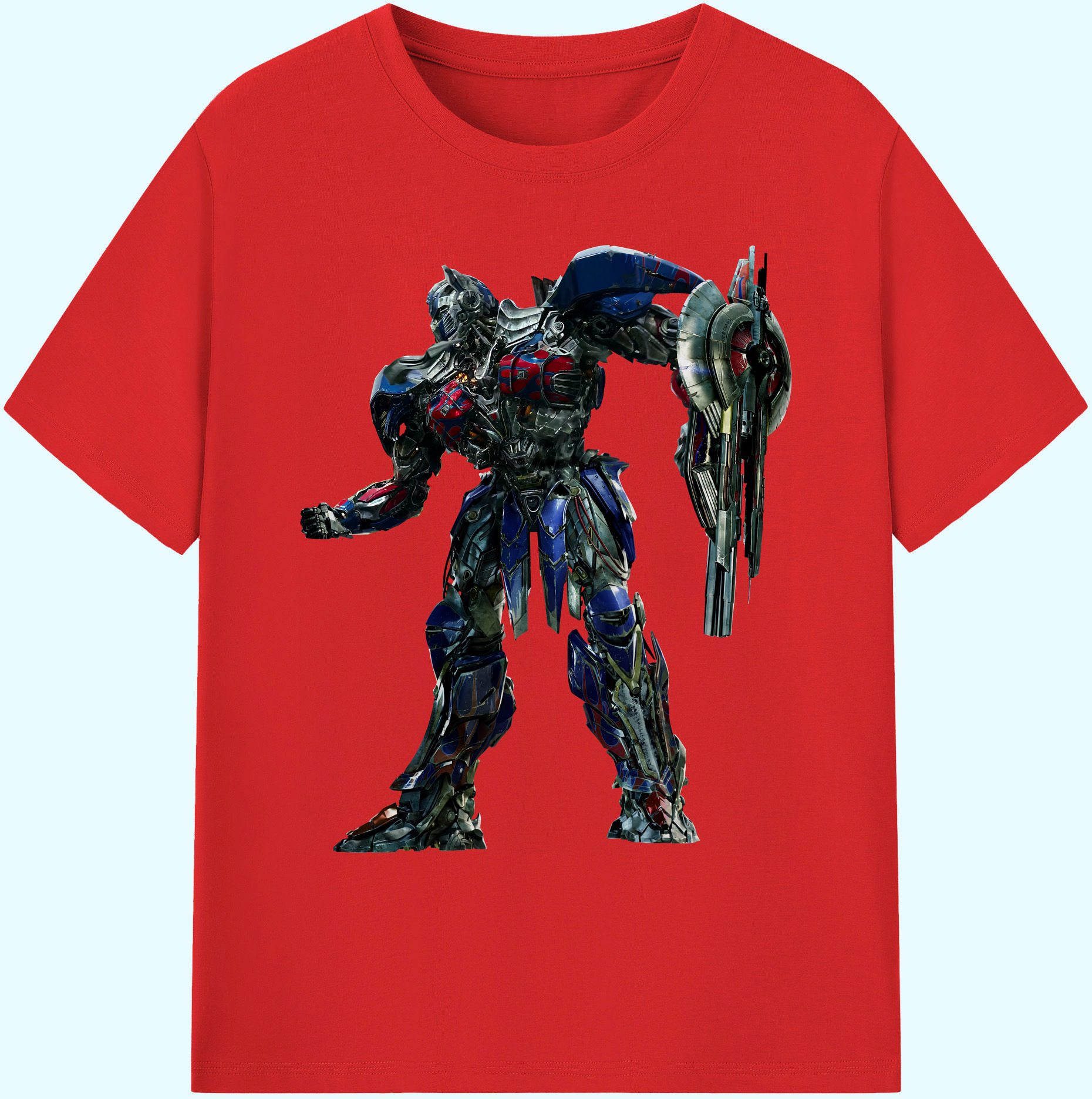 （画像用） Transformers トランスフォーマー 綿100％ メンズ半袖Tシャツ｜肌触りやわらか＆通気性