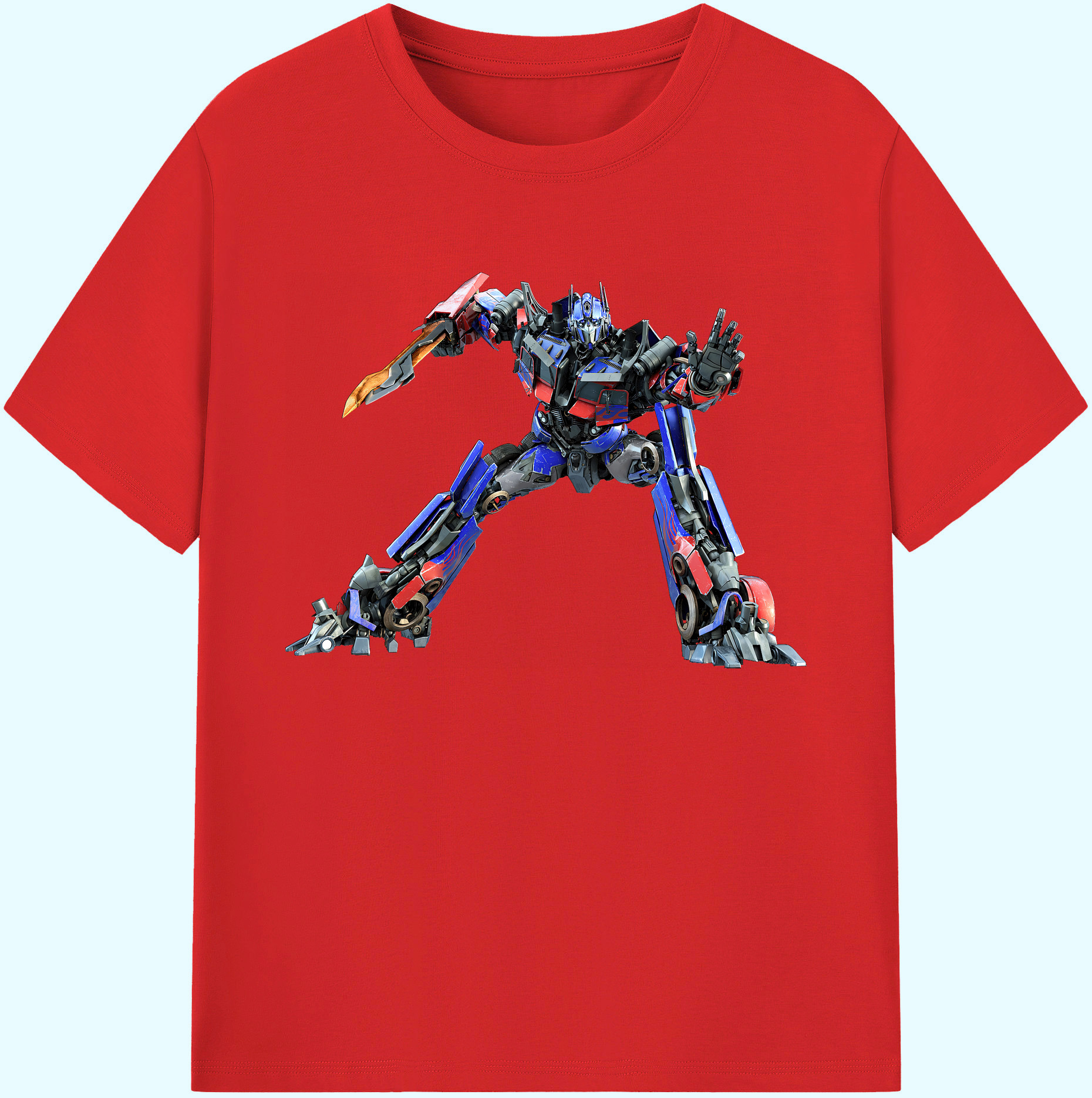 （画像用） Transformers トランスフォーマー 綿100％ メンズ半袖Tシャツ｜肌触りやわらか＆通気性