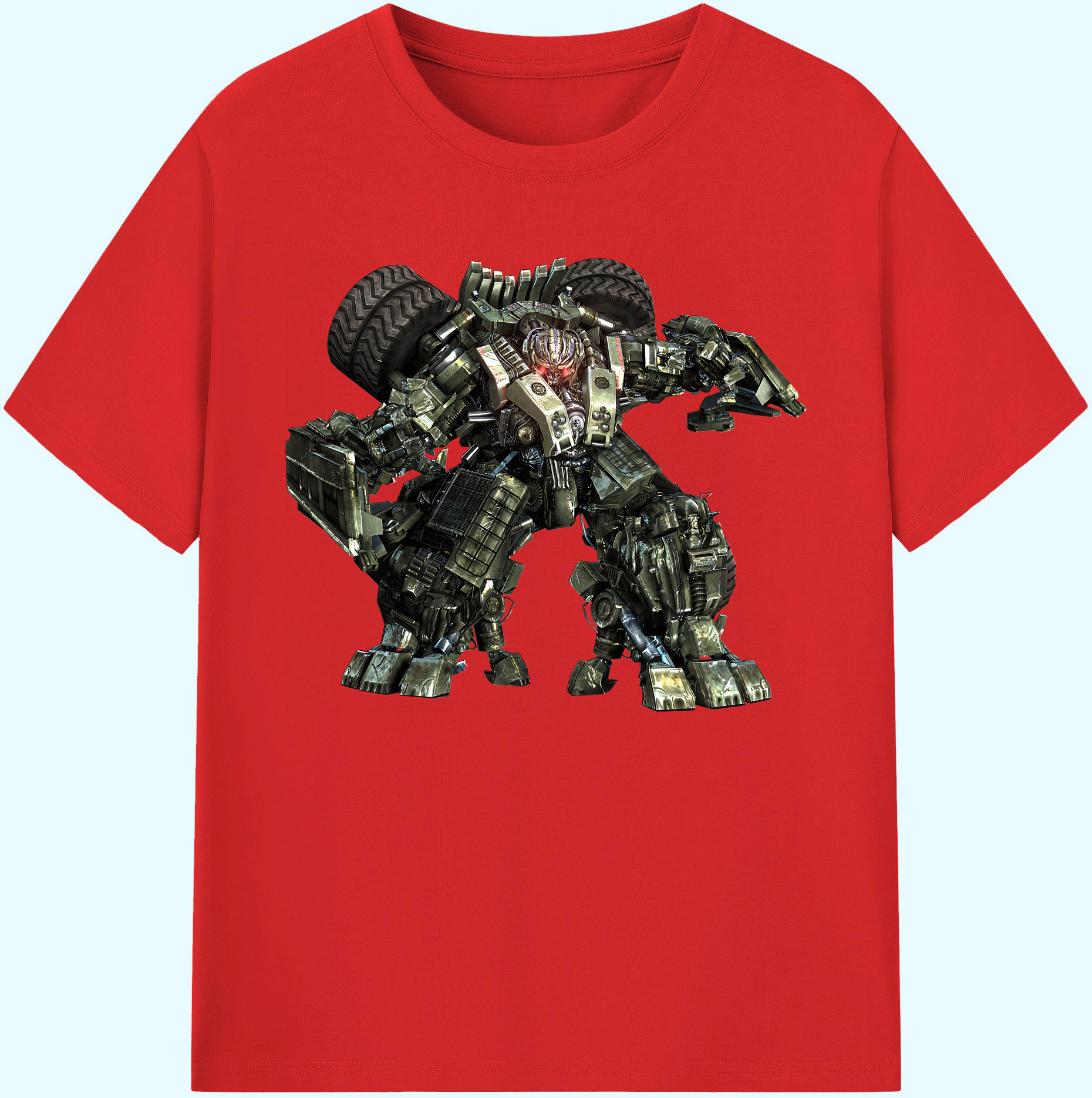 （画像用） Transformers トランスフォーマー 綿100％ メンズ半袖Tシャツ｜肌触りやわらか＆通気性