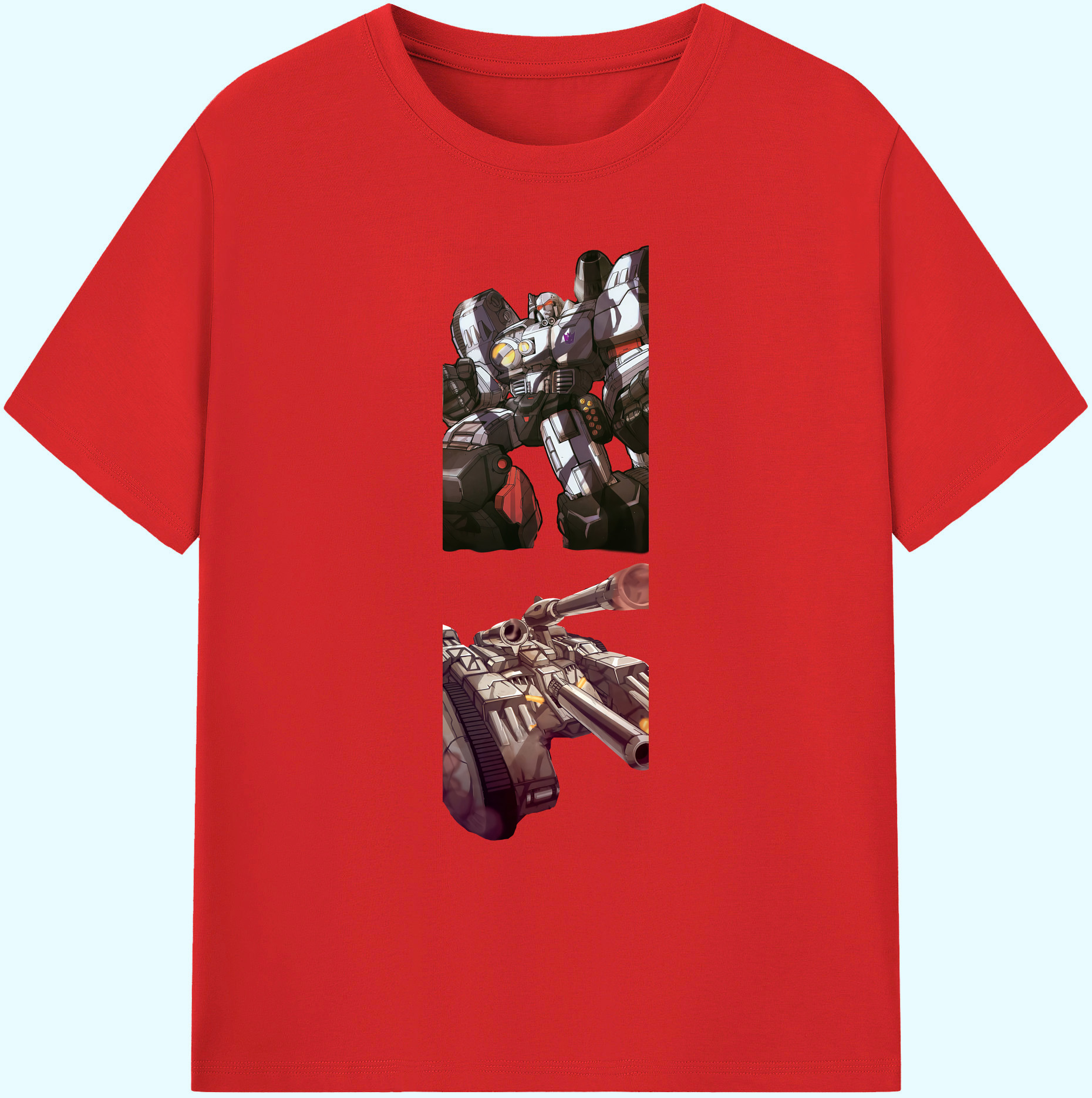 （画像用） Transformers トランスフォーマー 綿100％ メンズ半袖Tシャツ｜肌触りやわらか＆通気性