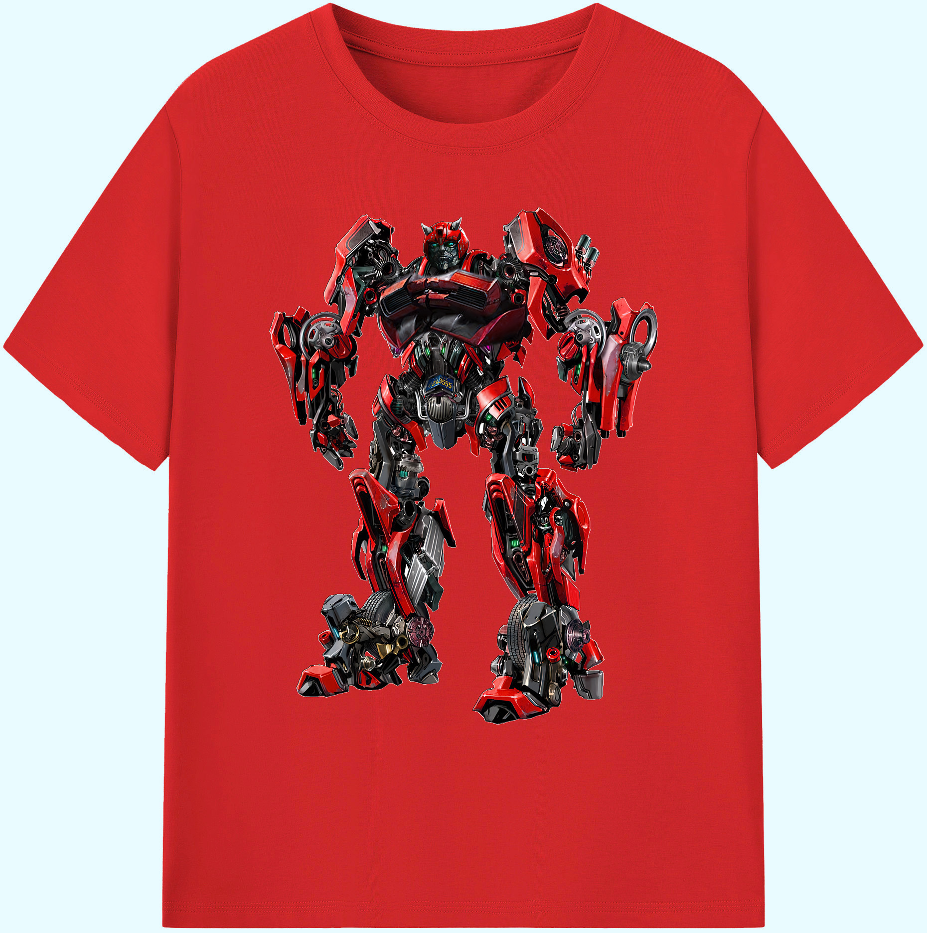 （画像用） Transformers トランスフォーマー 綿100％ メンズ半袖Tシャツ｜肌触りやわらか＆通気性