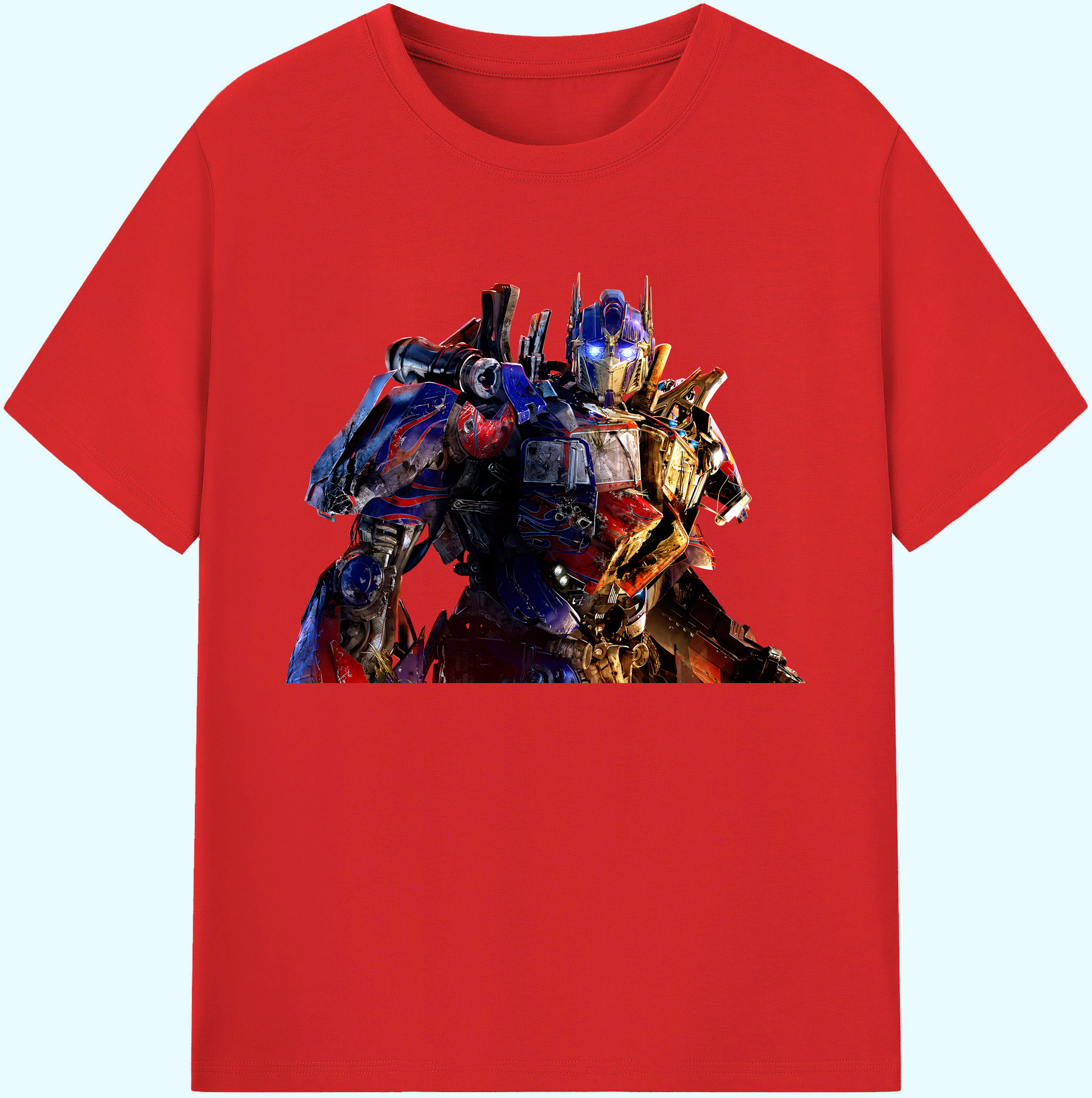 （画像用） Transformers トランスフォーマー 綿100％ メンズ半袖Tシャツ｜肌触りやわらか＆通気性