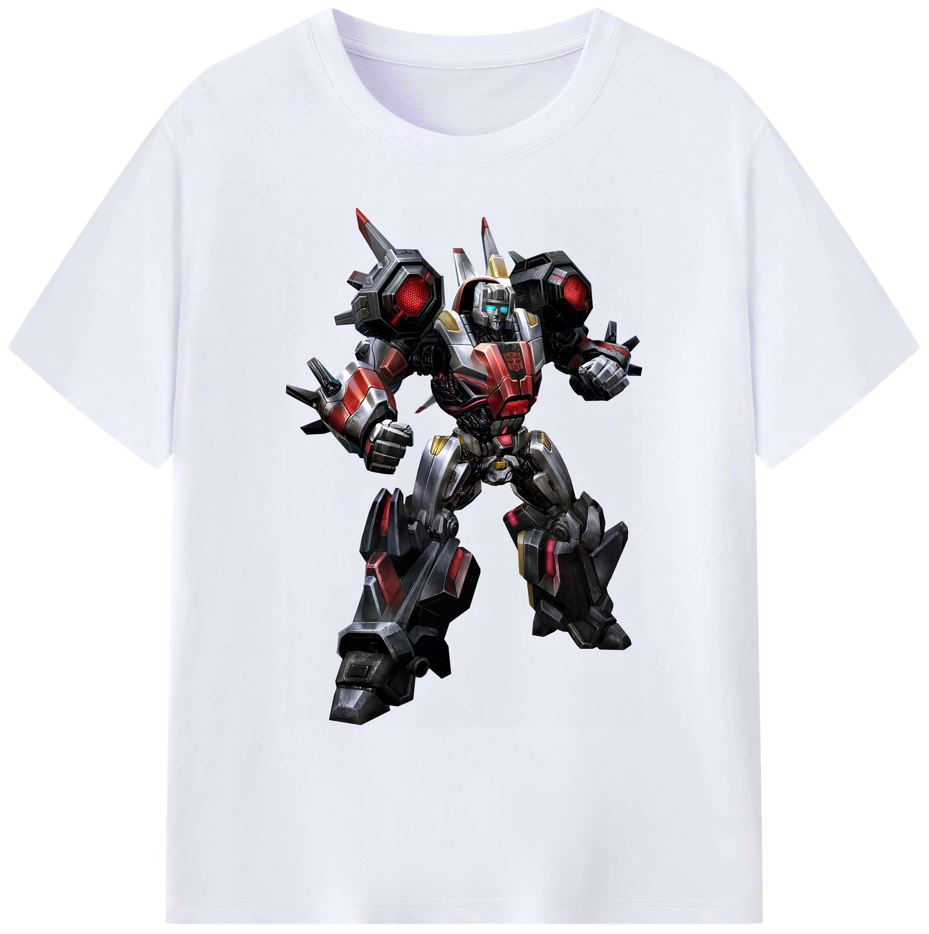 （画像用） Transformers トランスフォーマー 綿100％ メンズ半袖Tシャツ｜肌触りやわらか＆通気性
