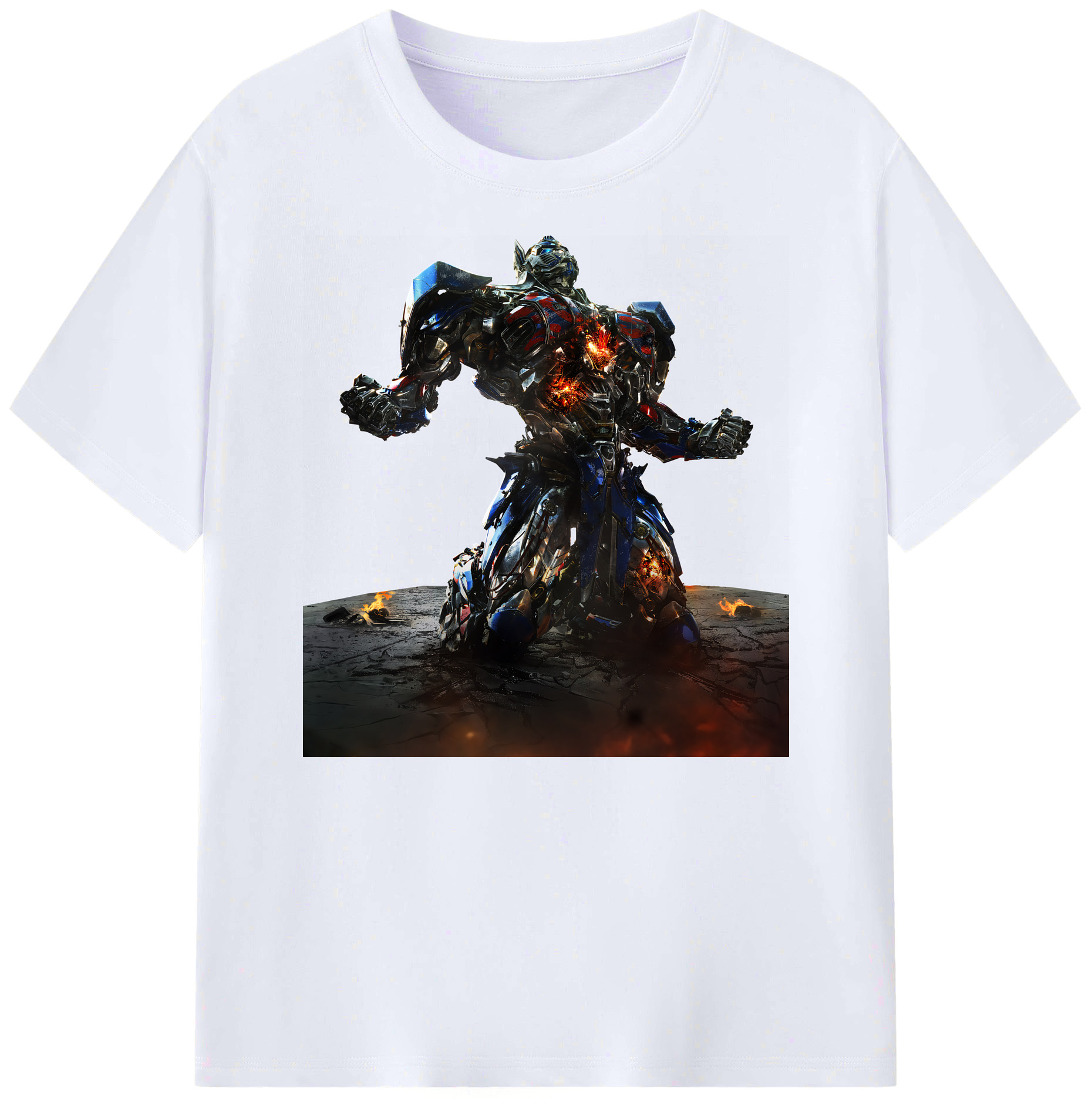 （画像用） Transformers トランスフォーマー 綿100％ メンズ半袖Tシャツ｜肌触りやわらか＆通気性