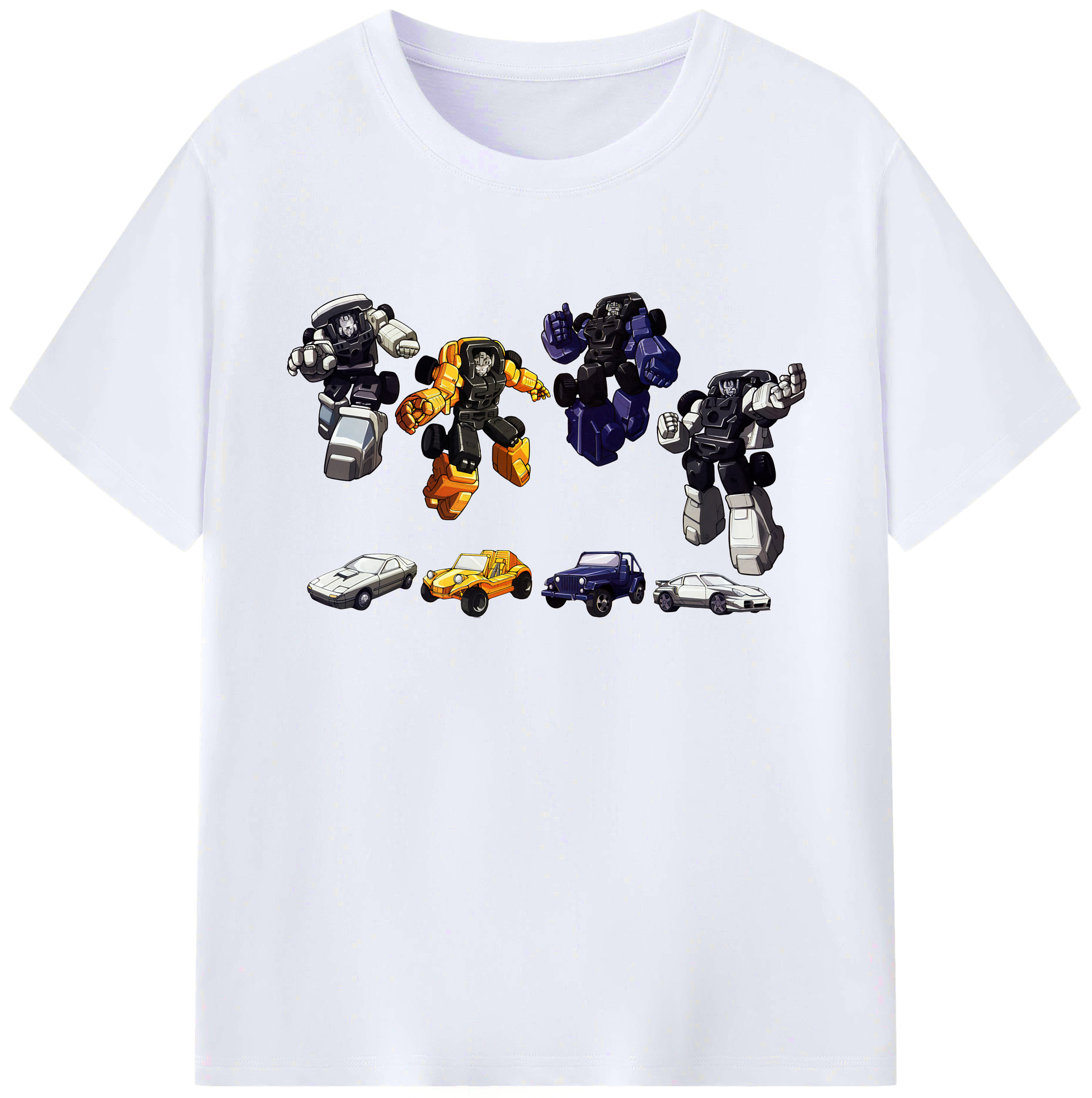 （画像用） Transformers トランスフォーマー 綿100％ メンズ半袖Tシャツ｜肌触りやわらか＆通気性