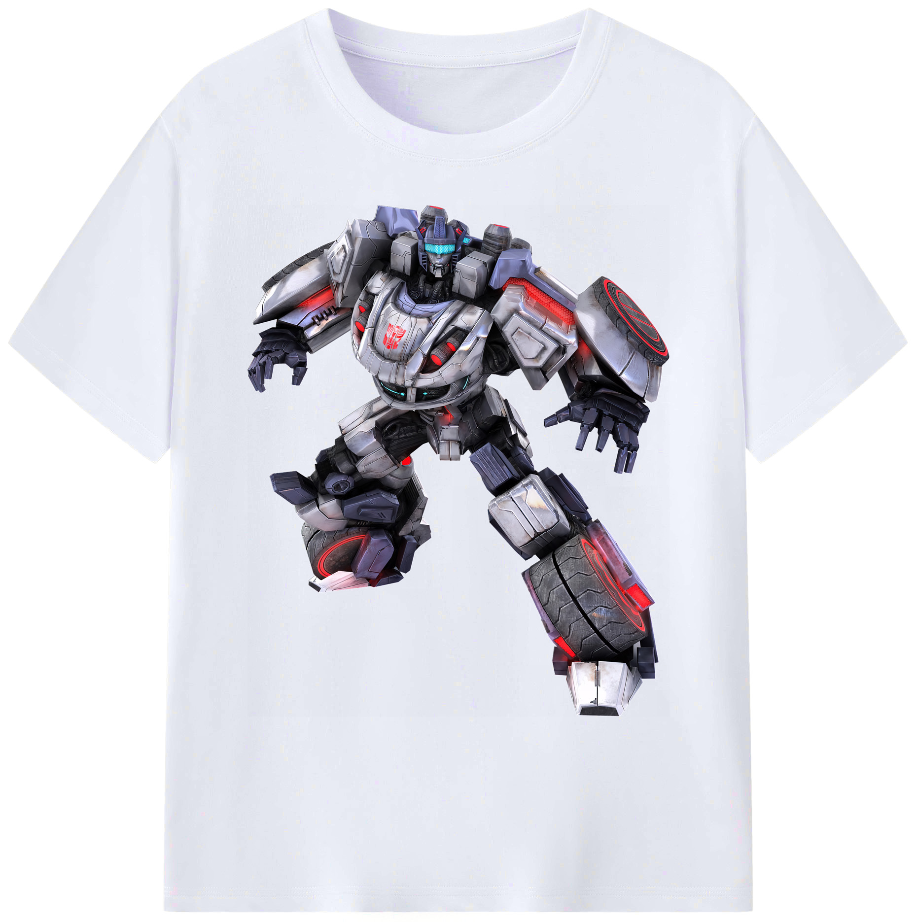 （画像用） Transformers トランスフォーマー 綿100％ メンズ半袖Tシャツ｜肌触りやわらか＆通気性