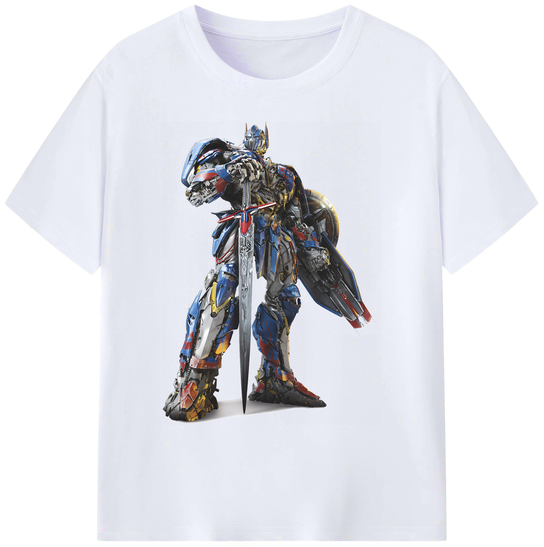 （画像用） Transformers トランスフォーマー 綿100％ メンズ半袖Tシャツ｜肌触りやわらか＆通気性