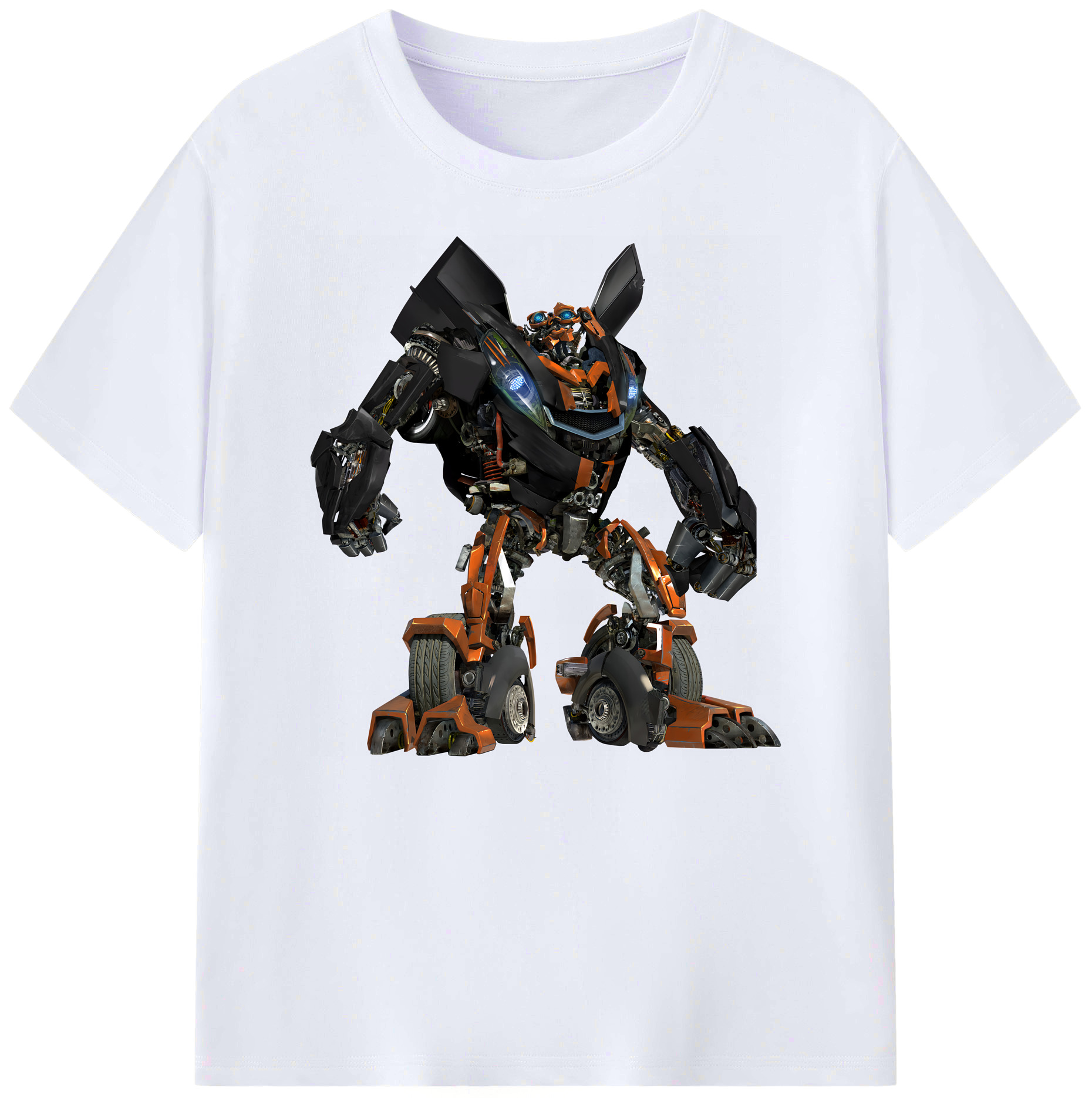 （画像用） Transformers トランスフォーマー 綿100％ メンズ半袖Tシャツ｜肌触りやわらか＆通気性