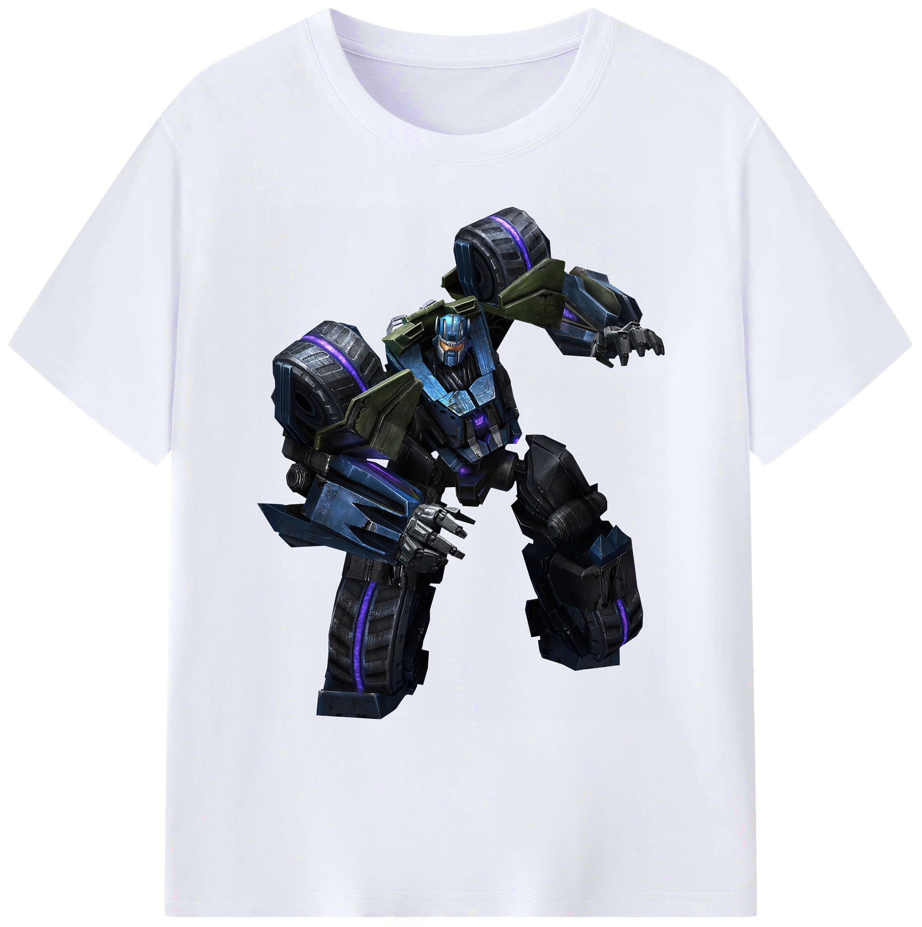 （画像用） Transformers トランスフォーマー 綿100％ メンズ半袖Tシャツ｜肌触りやわらか＆通気性