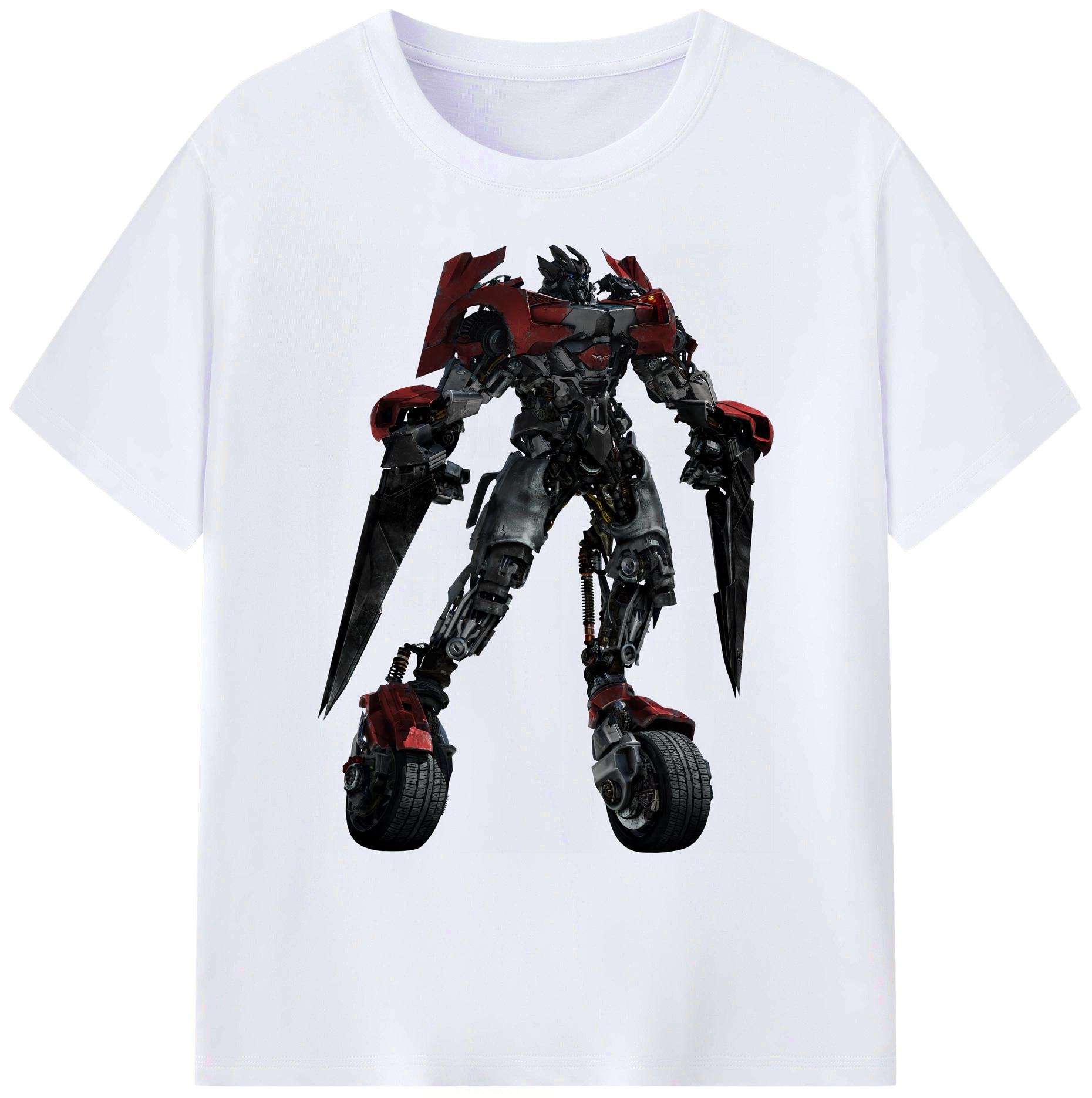 （画像用） Transformers トランスフォーマー 綿100％ メンズ半袖Tシャツ｜肌触りやわらか＆通気性