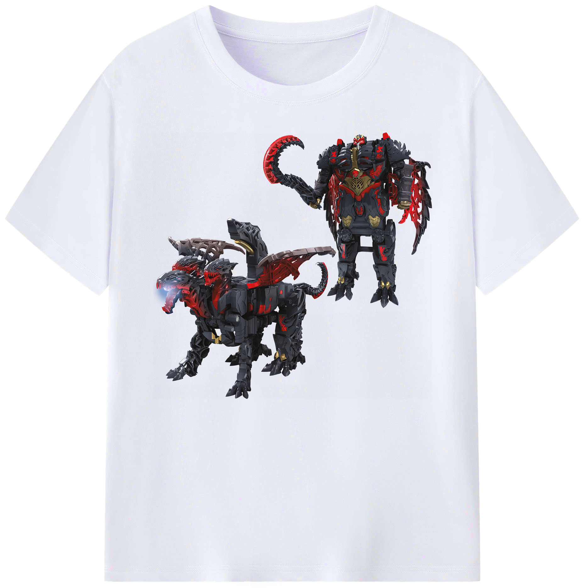（画像用） Transformers トランスフォーマー 綿100％ メンズ半袖Tシャツ｜肌触りやわらか＆通気性