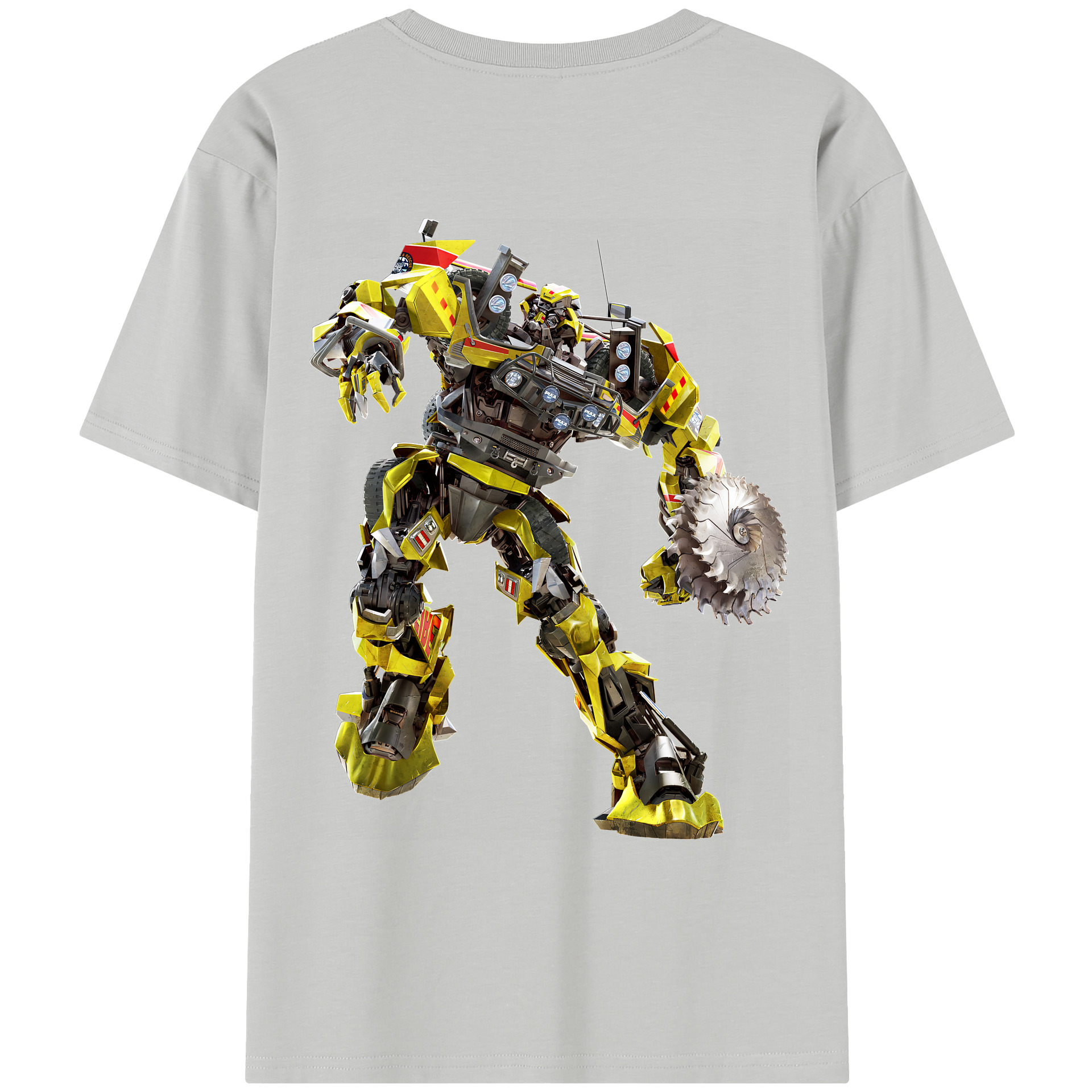 （画像用） Transformers トランスフォーマー レディース半袖Tシャツ(バックプリント)