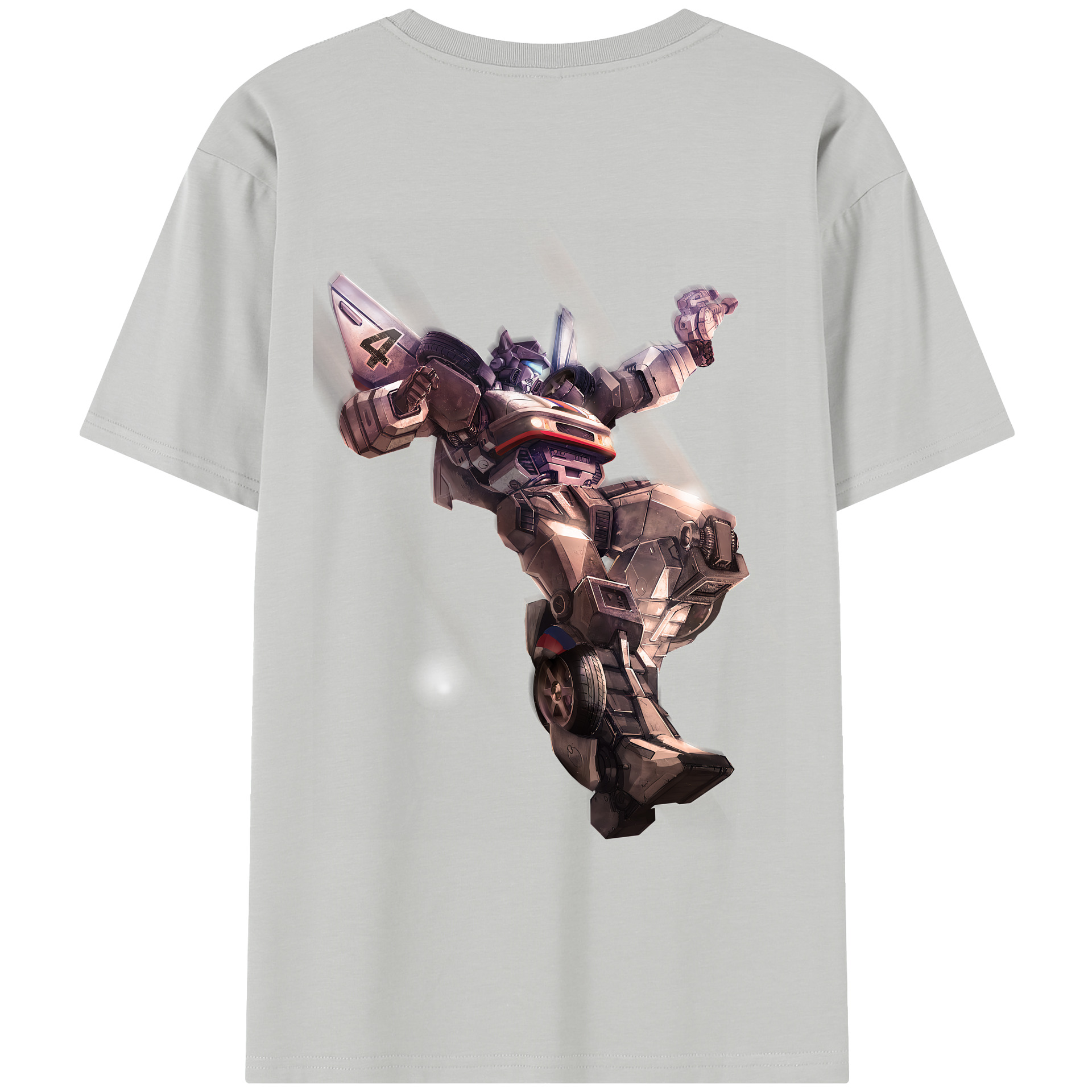 （画像用） Transformers トランスフォーマー レディース半袖Tシャツ(バックプリント)
