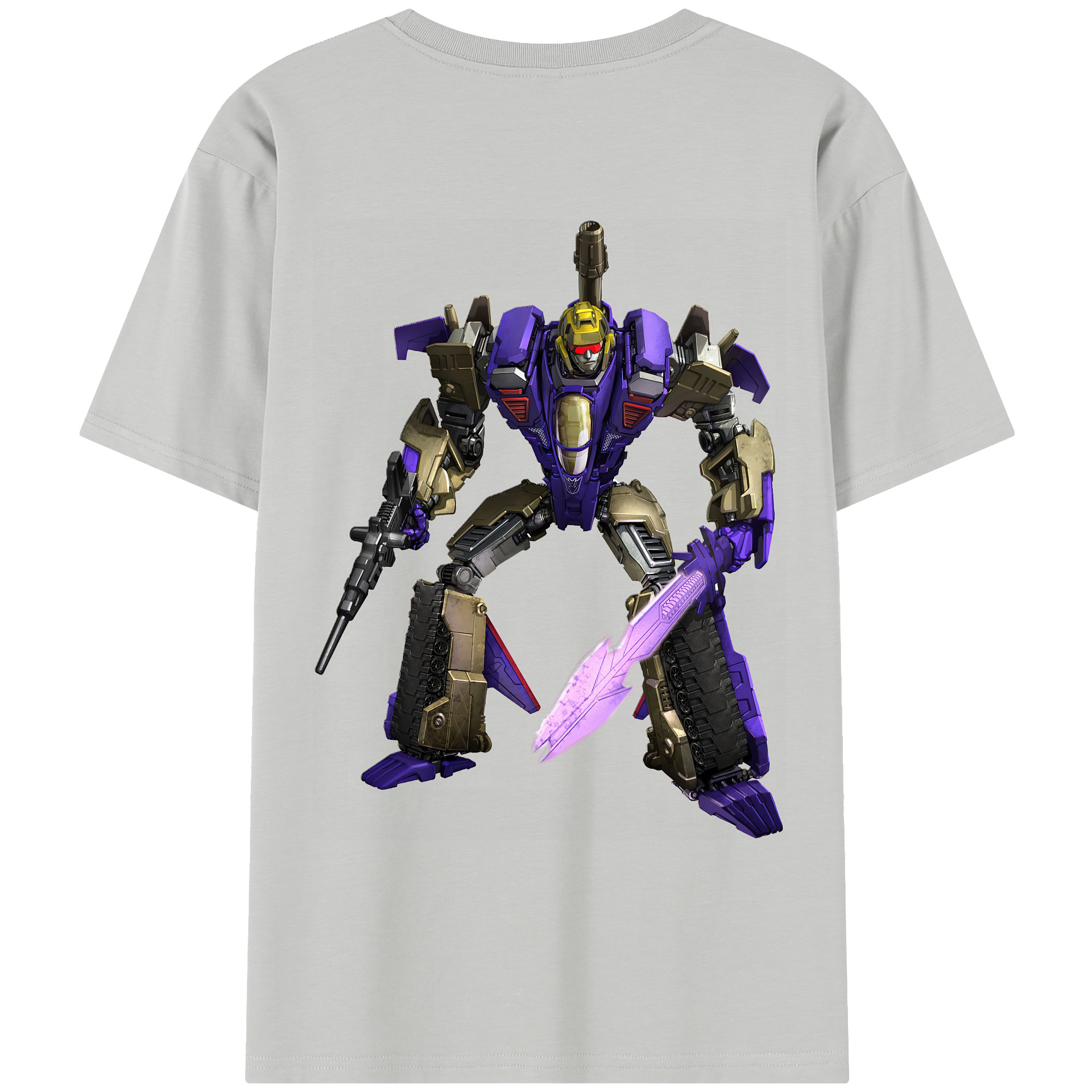 （画像用） Transformers トランスフォーマー レディース半袖Tシャツ(バックプリント)