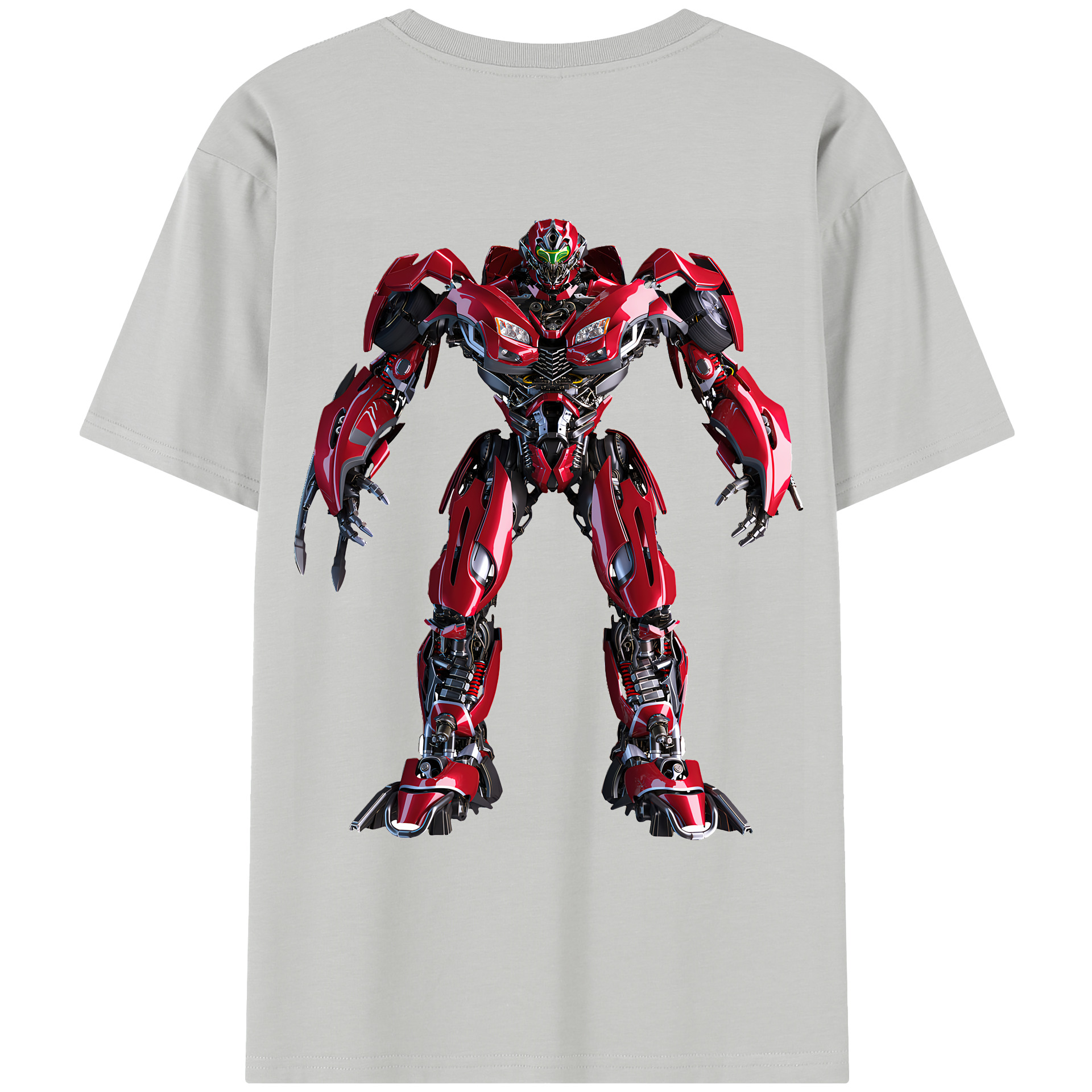 （画像用） Transformers トランスフォーマー レディース半袖Tシャツ(バックプリント)