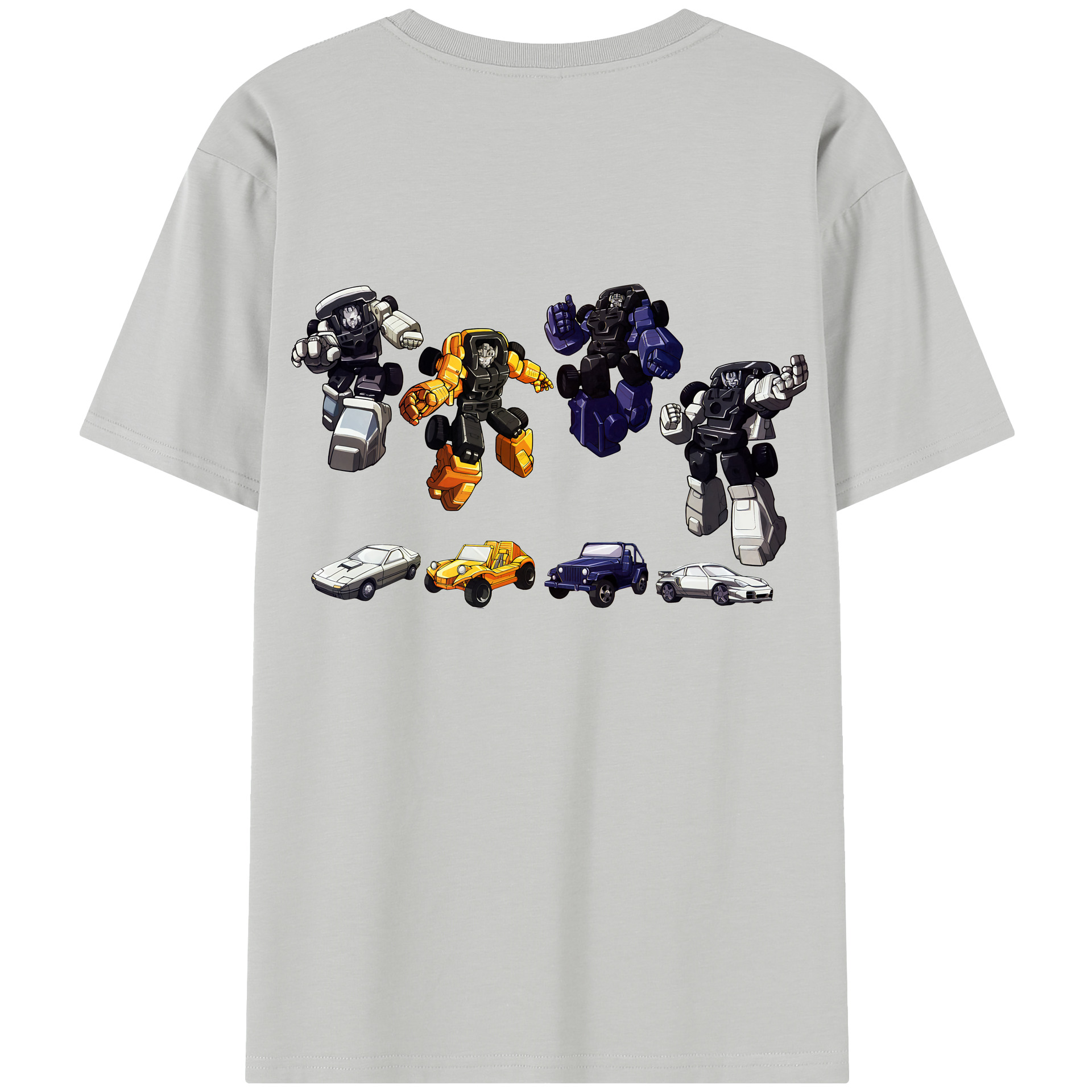 （画像用） Transformers トランスフォーマー レディース半袖Tシャツ(バックプリント)