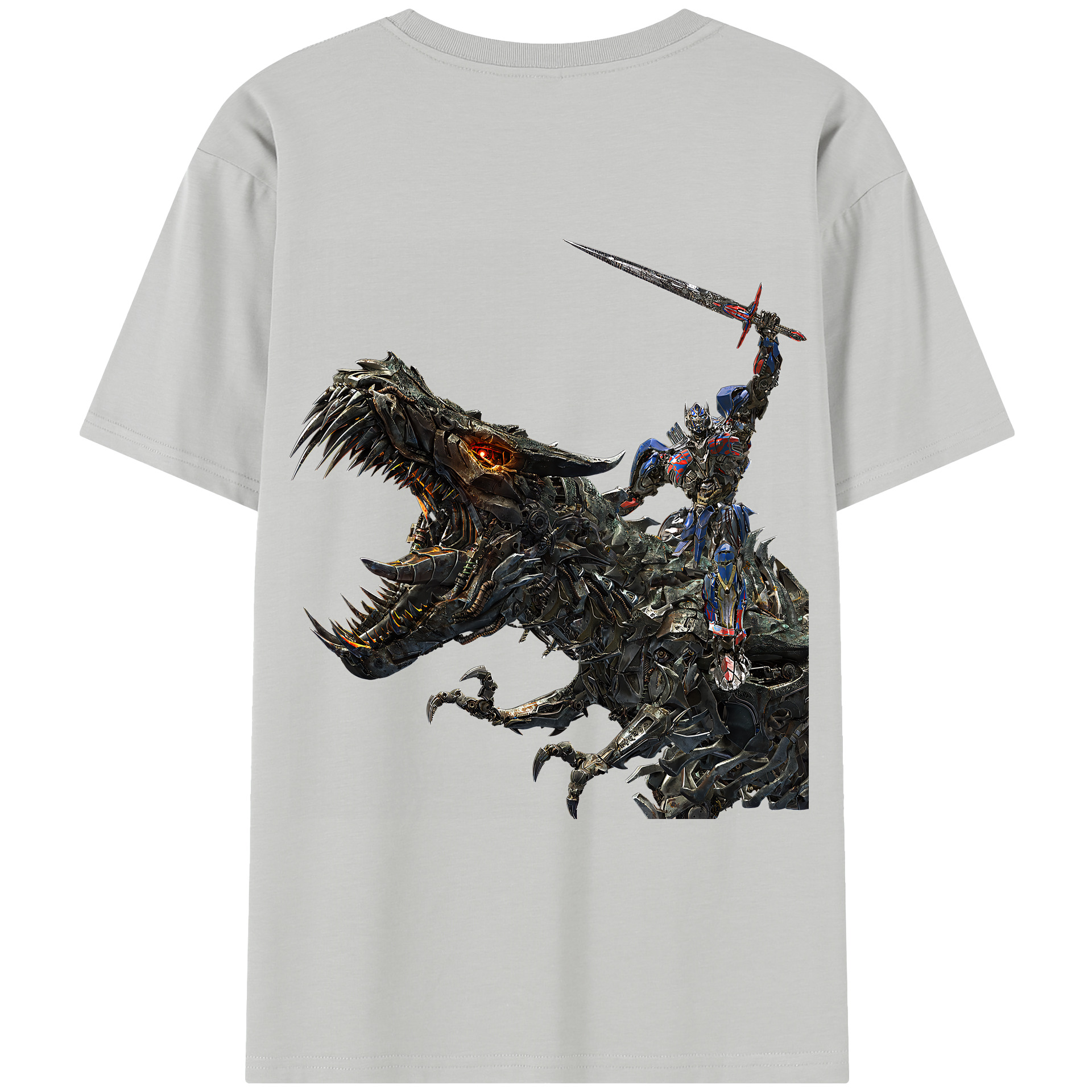 （画像用） Transformers トランスフォーマー レディース半袖Tシャツ(バックプリント)